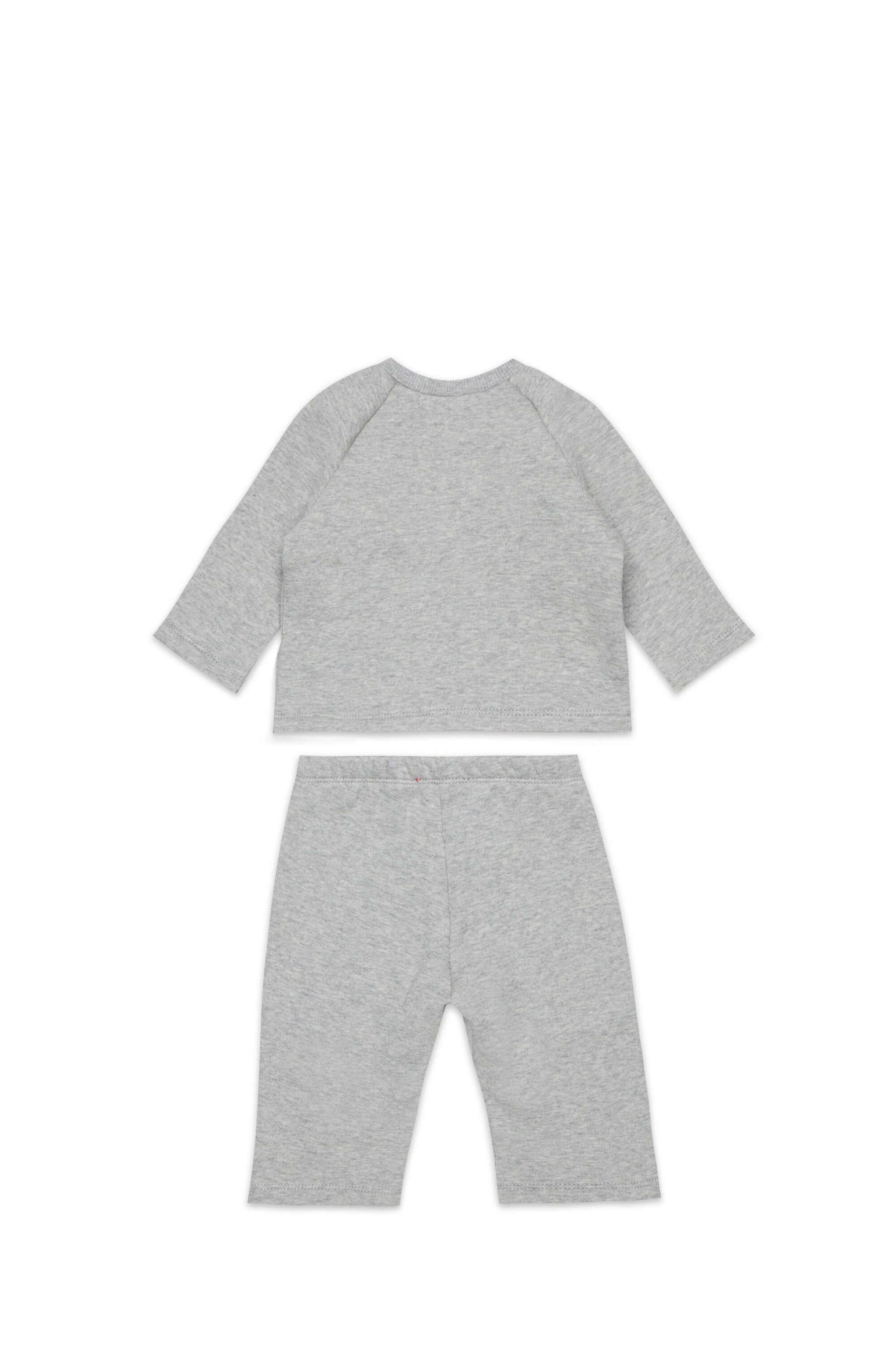 Baby jumpsuit with logo