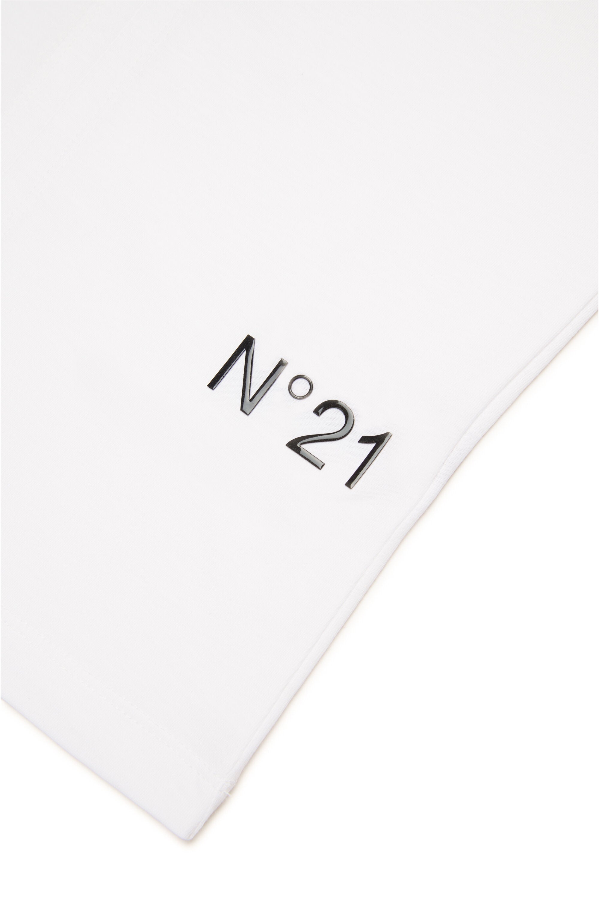 Knotted sleeveless T-shirt