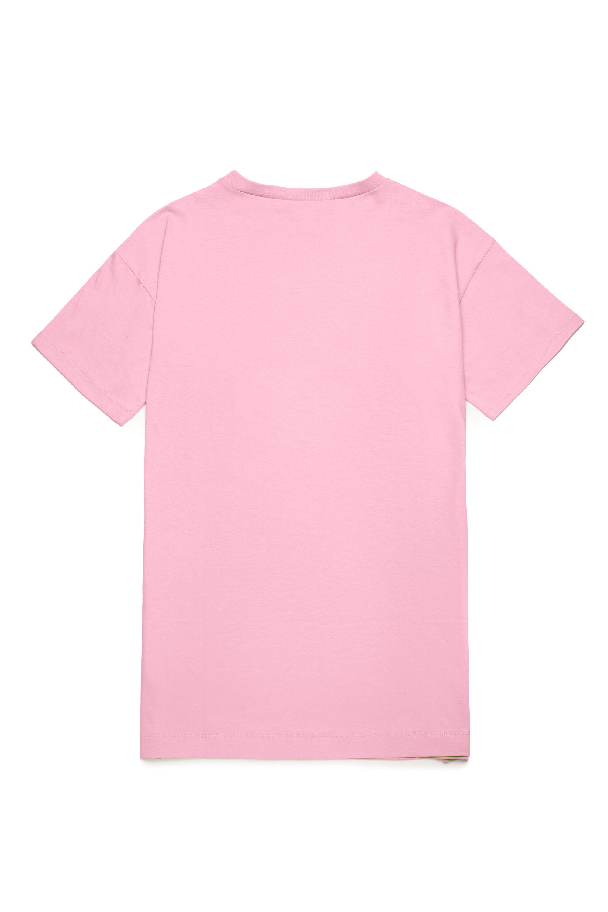 Branded jersey cover-up dress