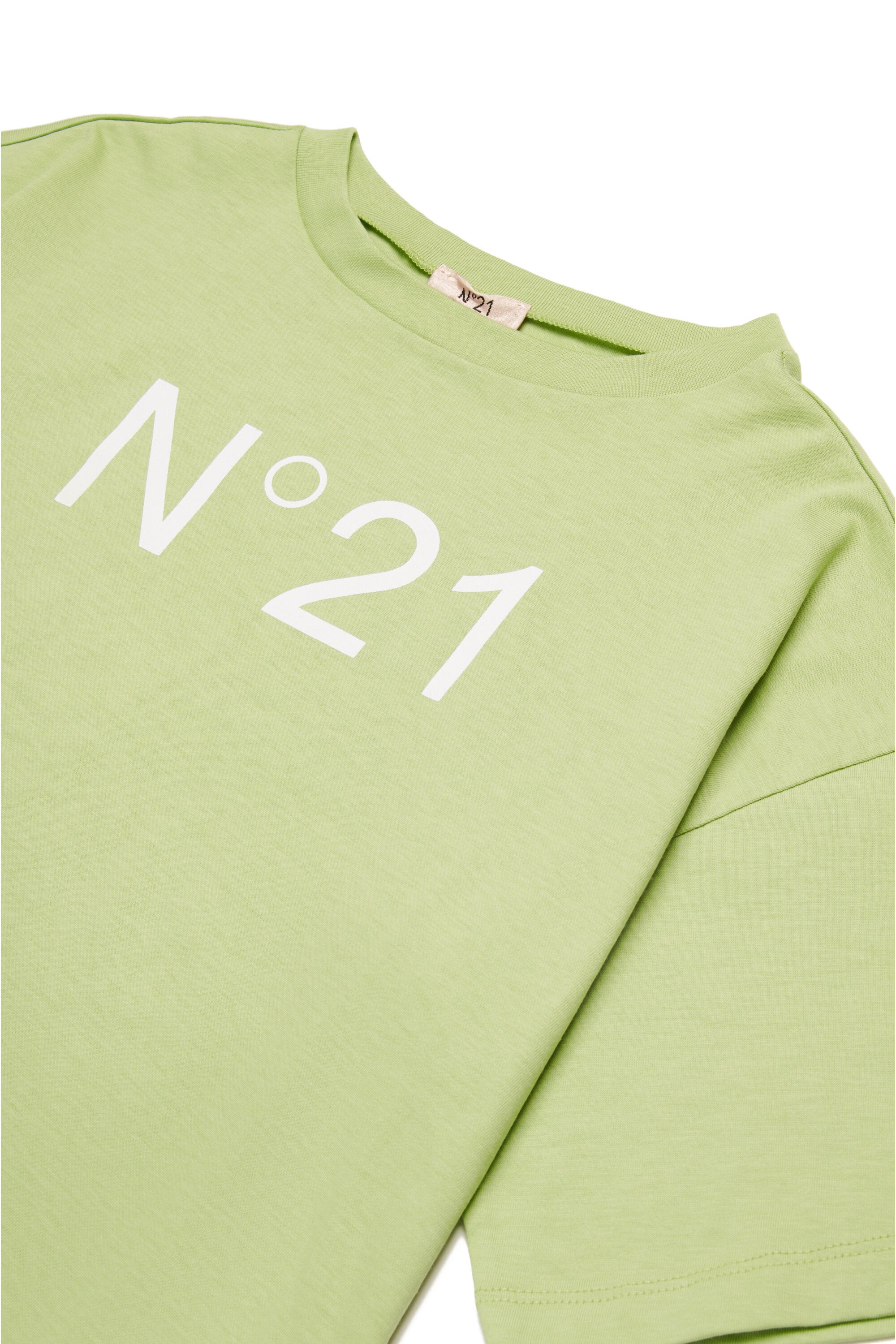 Branded jersey cover-up dress