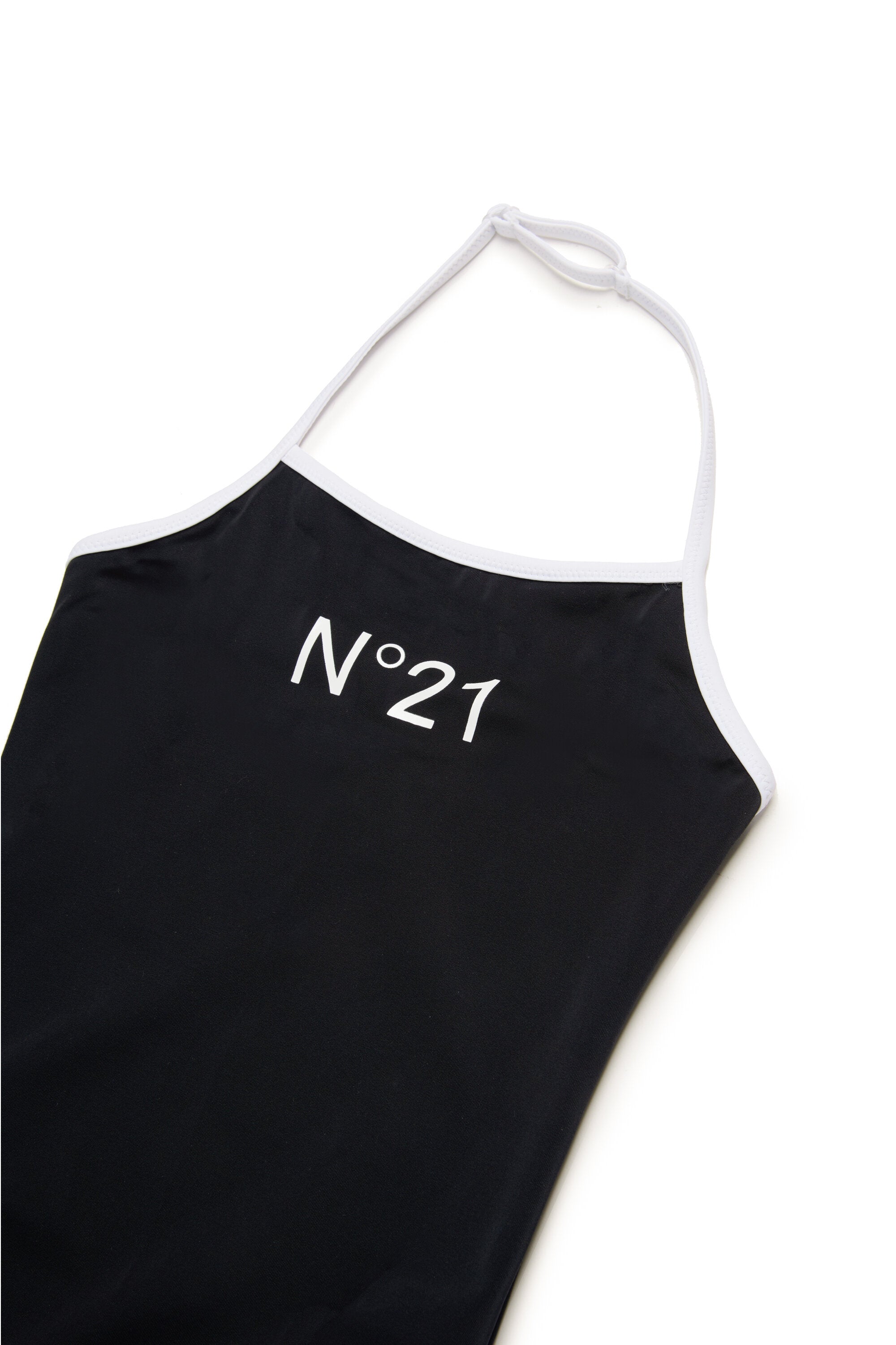 One-piece branded swimsuit