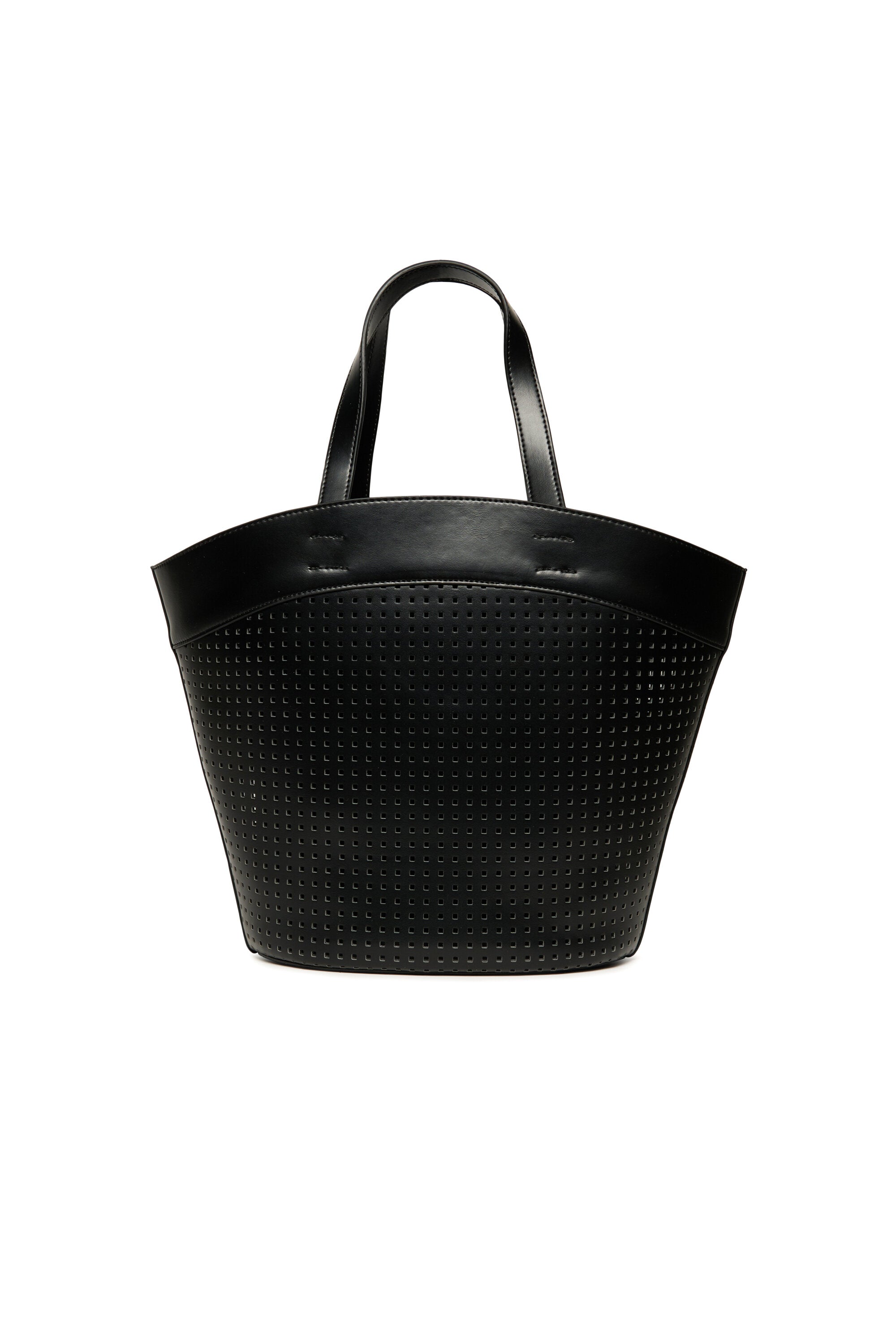 Perforated shopper bag