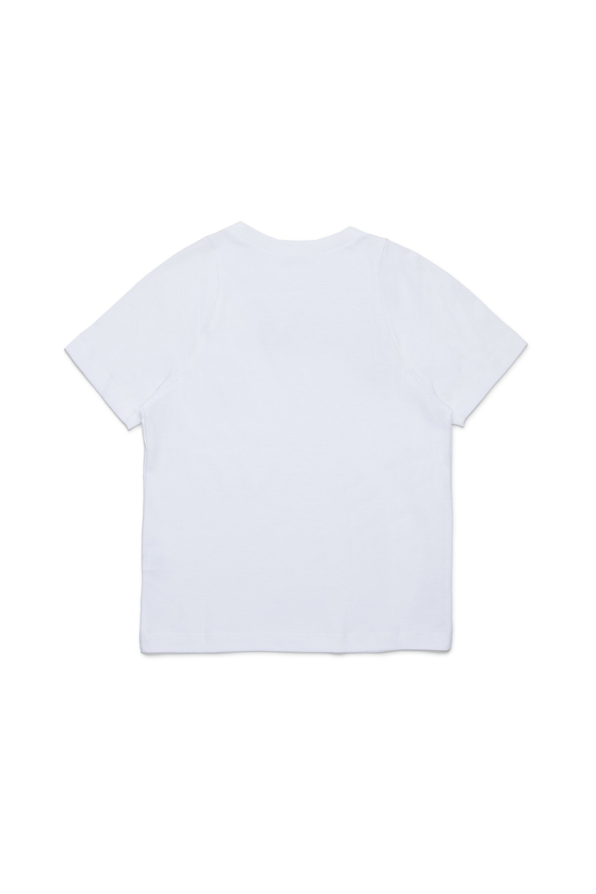 Cotton jersey T-shirt with cursive logo