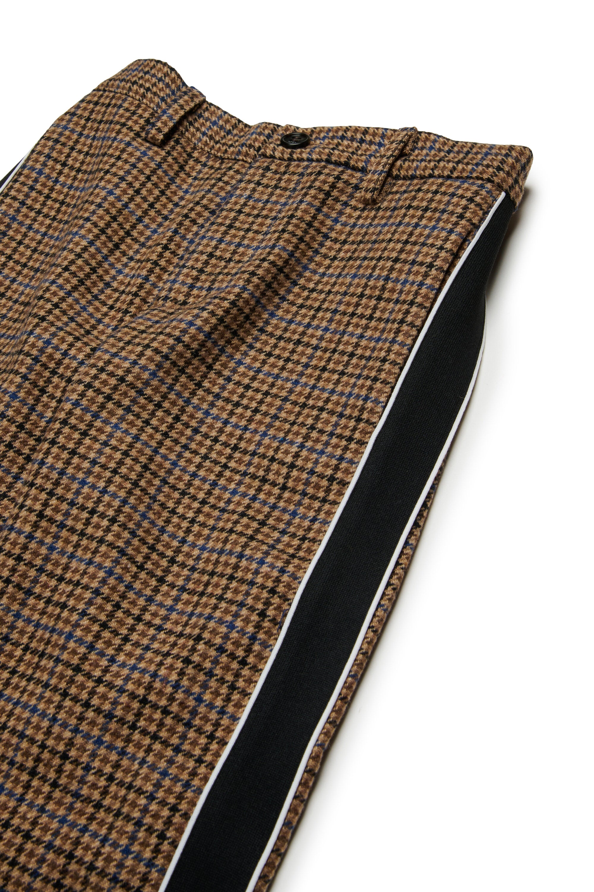 Straight Harris Tweed pants