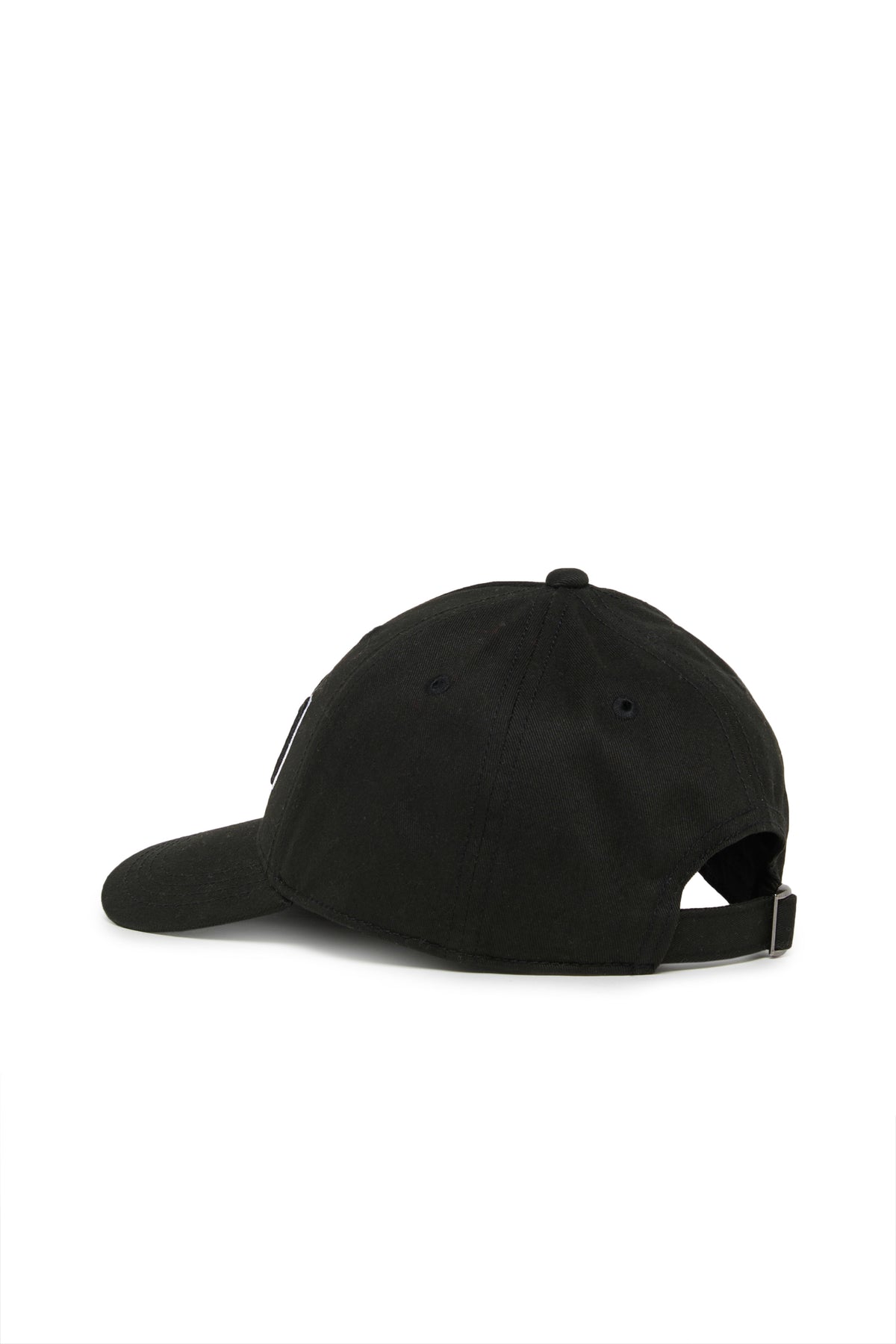 Branded gabardine baseball cap
