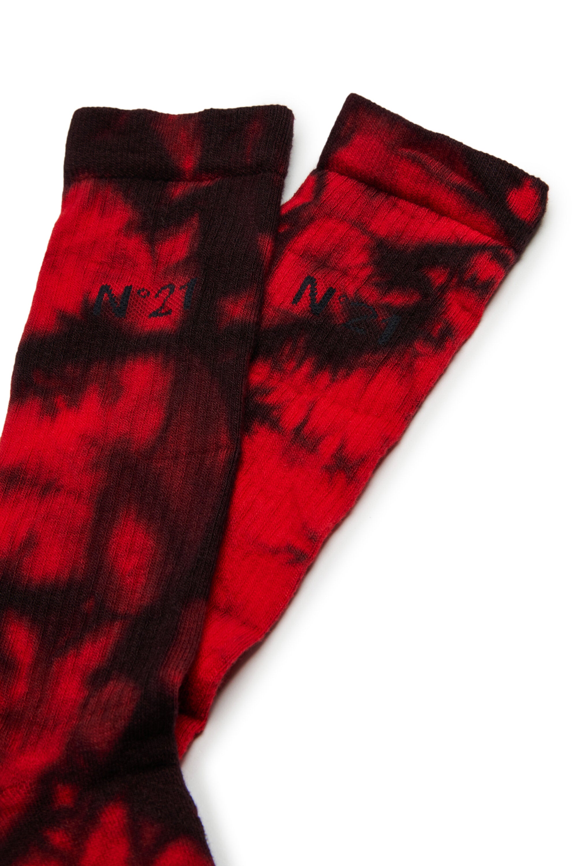 Cotton blend tie-dye socks