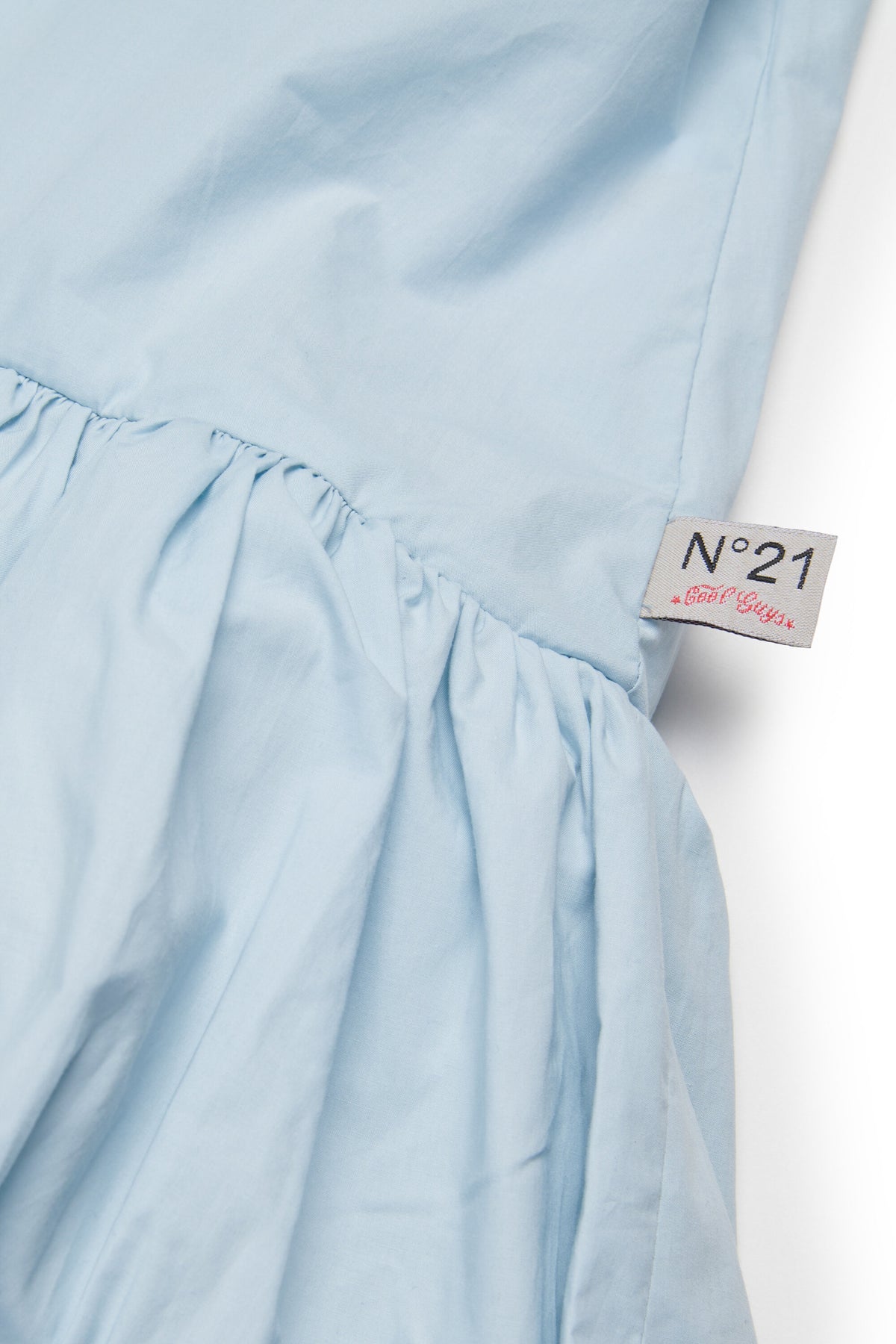 Shirt dress with logo