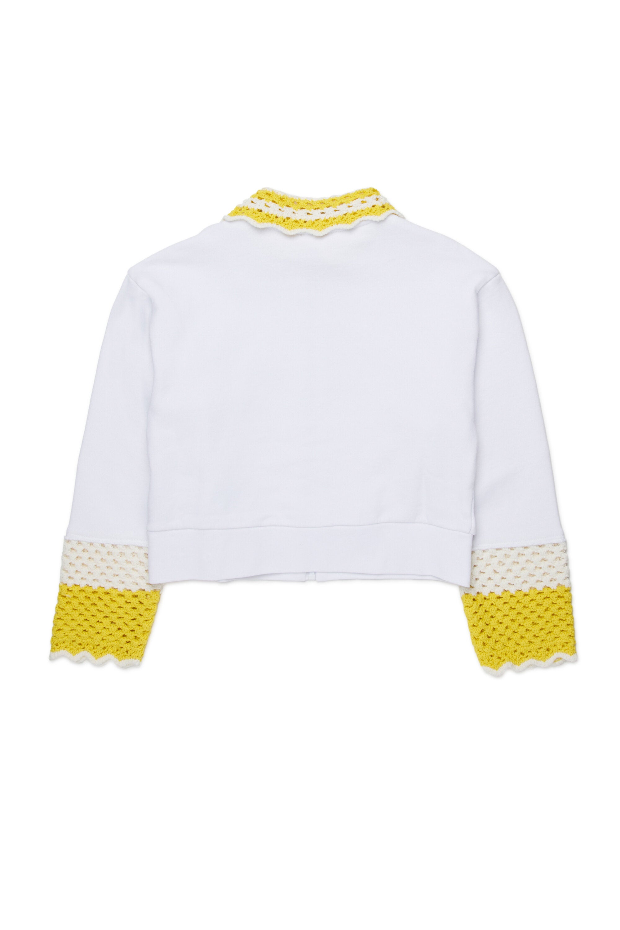 Full-zip sweatshirt with logo