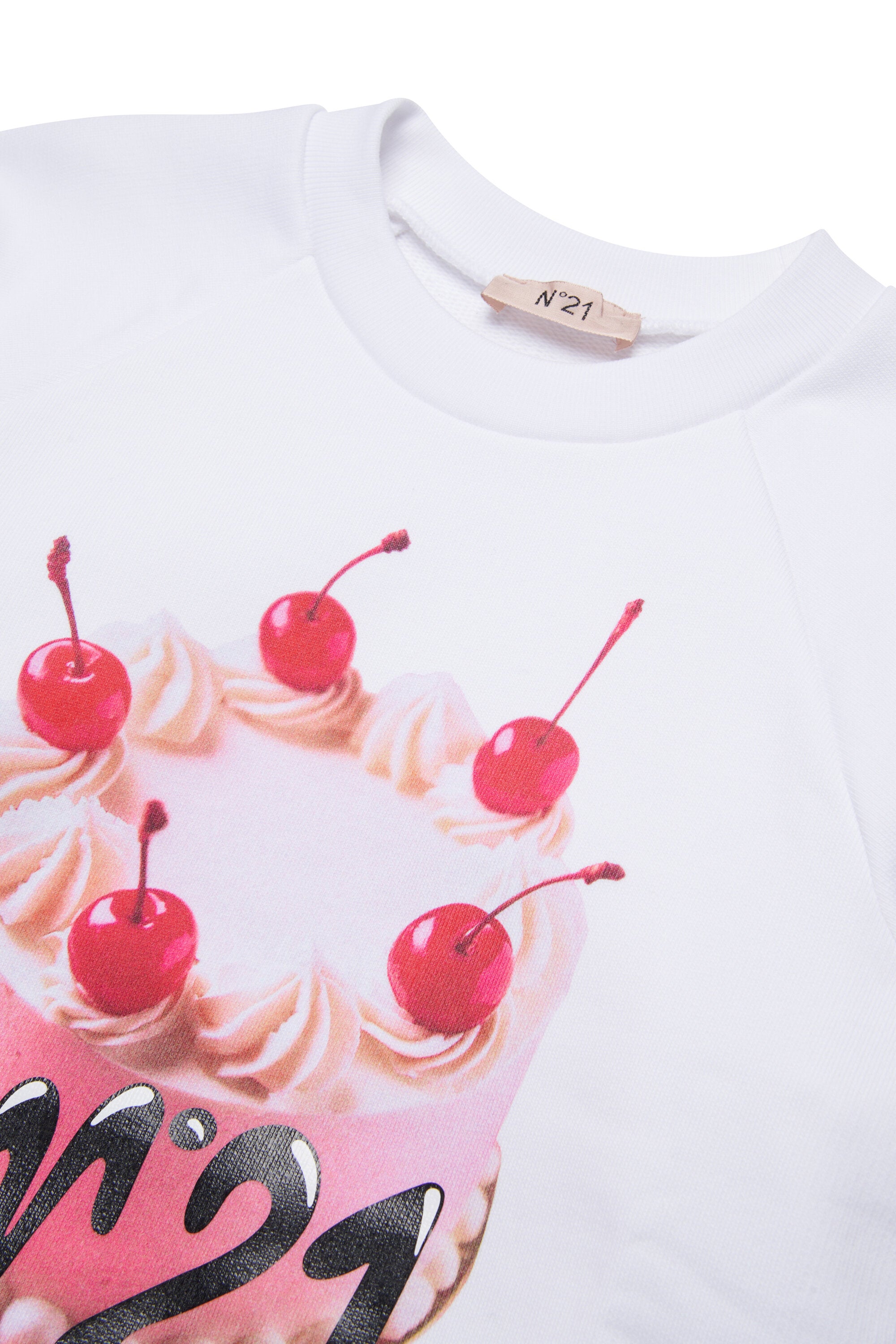 Crew neck sweatshirt with logo