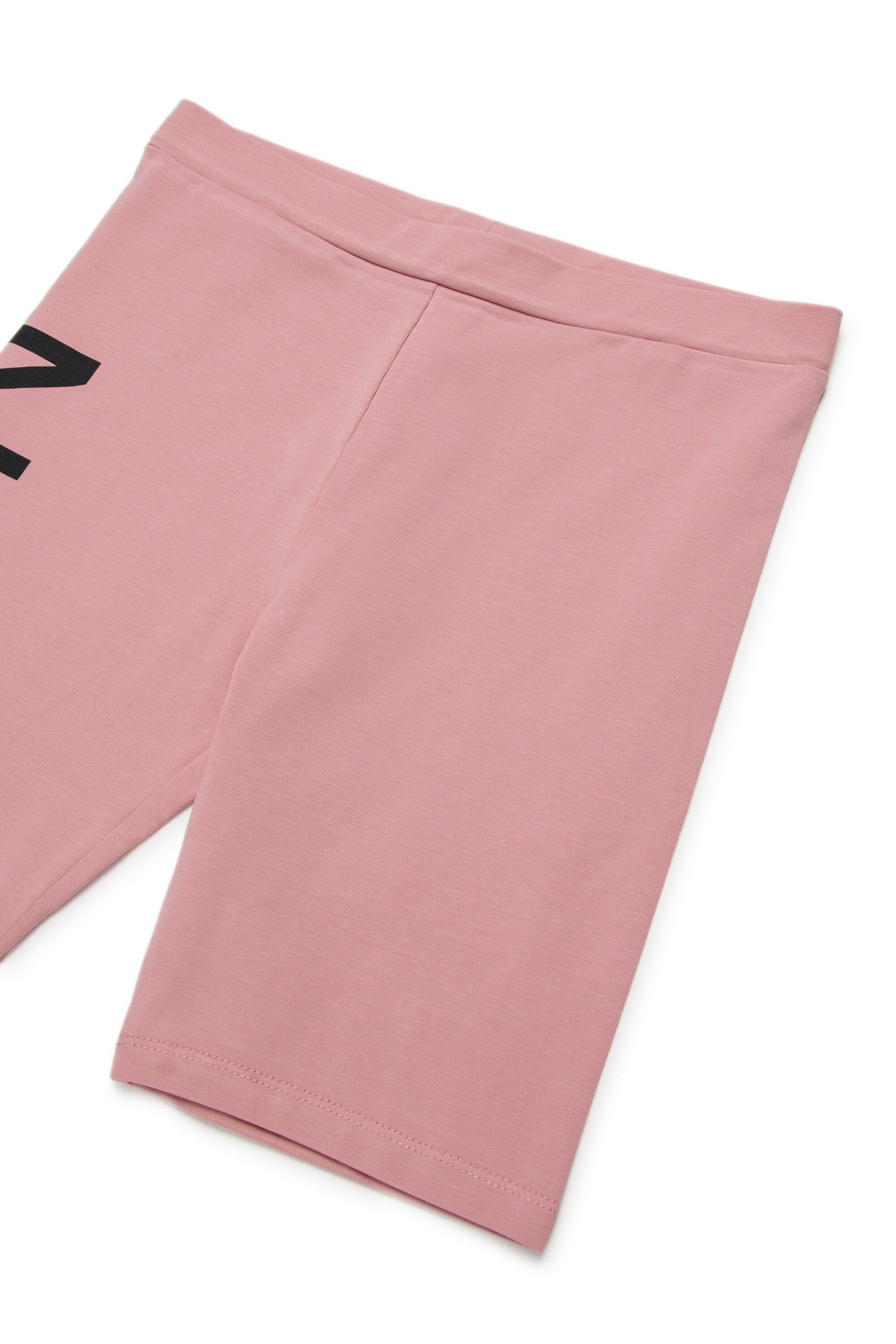 Biker shorts with logo