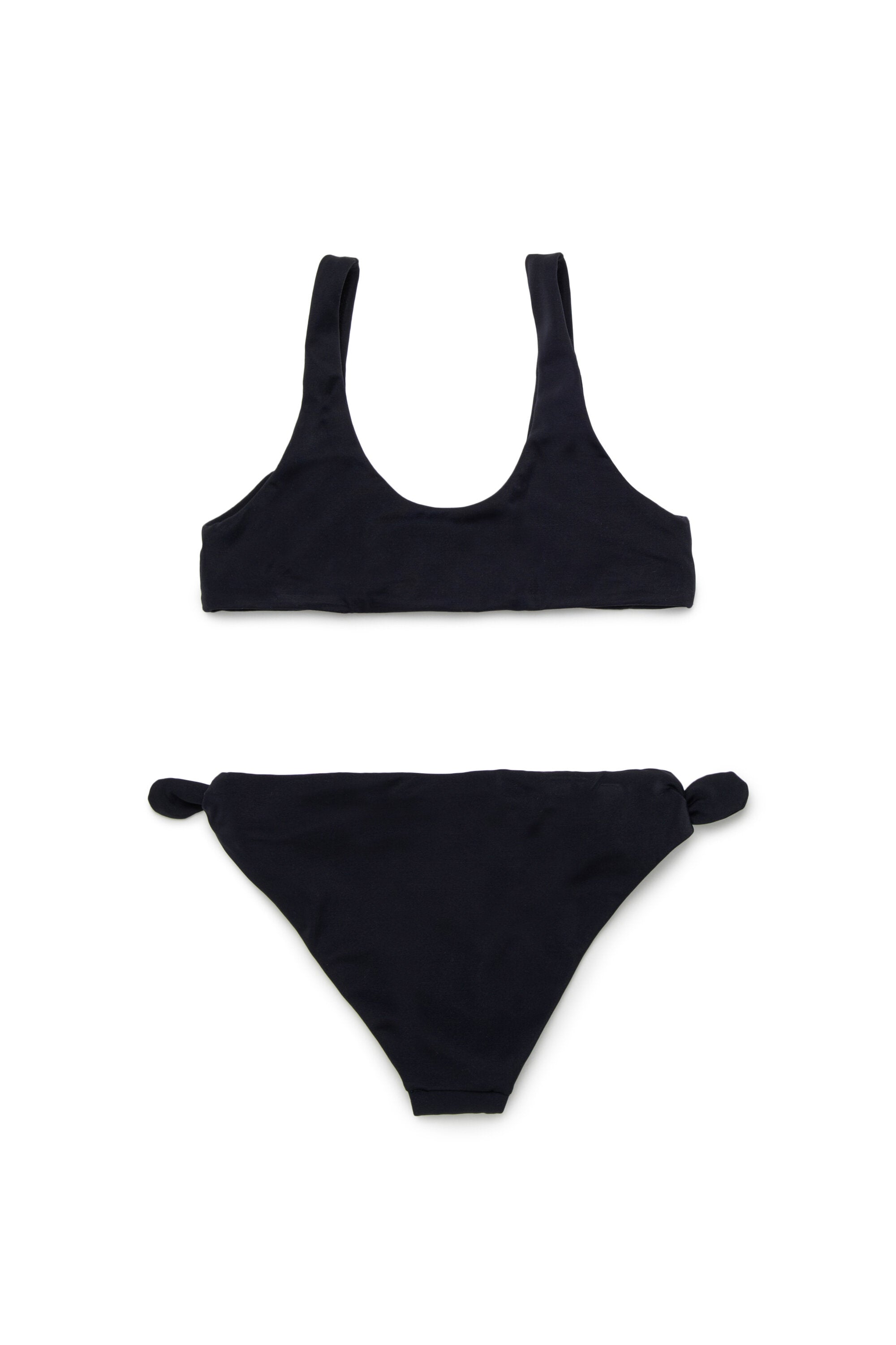 Bikini with bows and logo