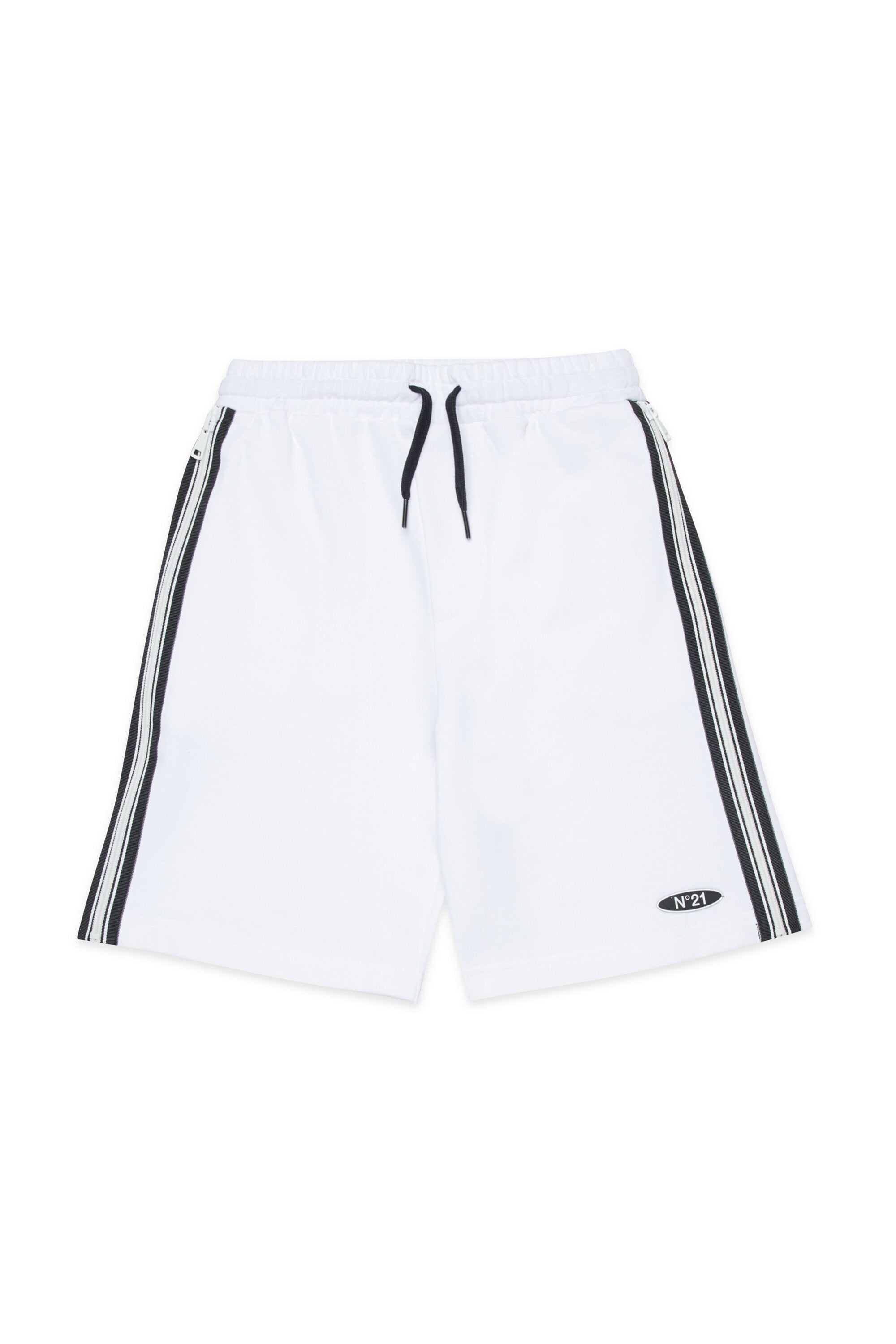 Logo fleece shorts
