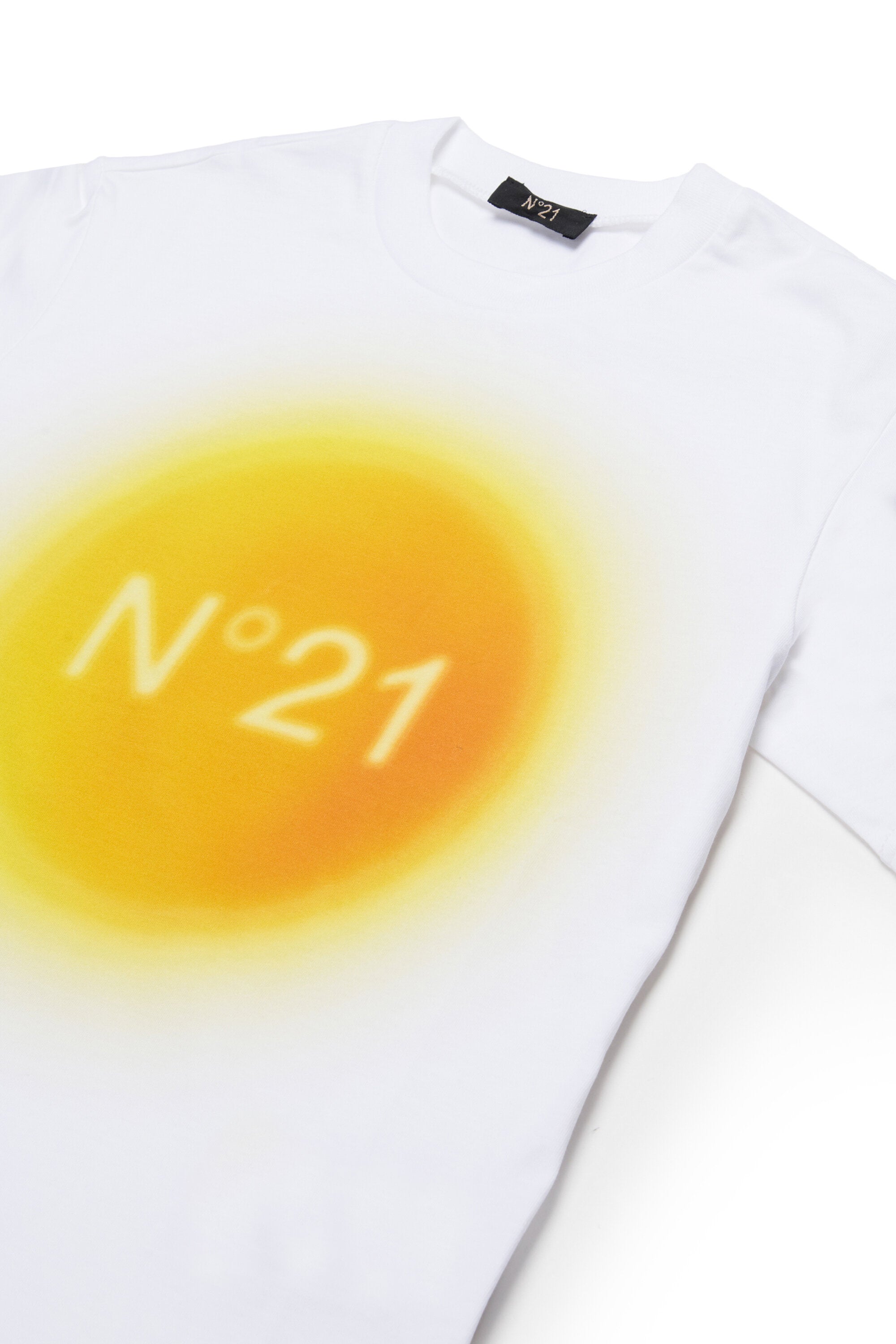 T-shirt with printed logo