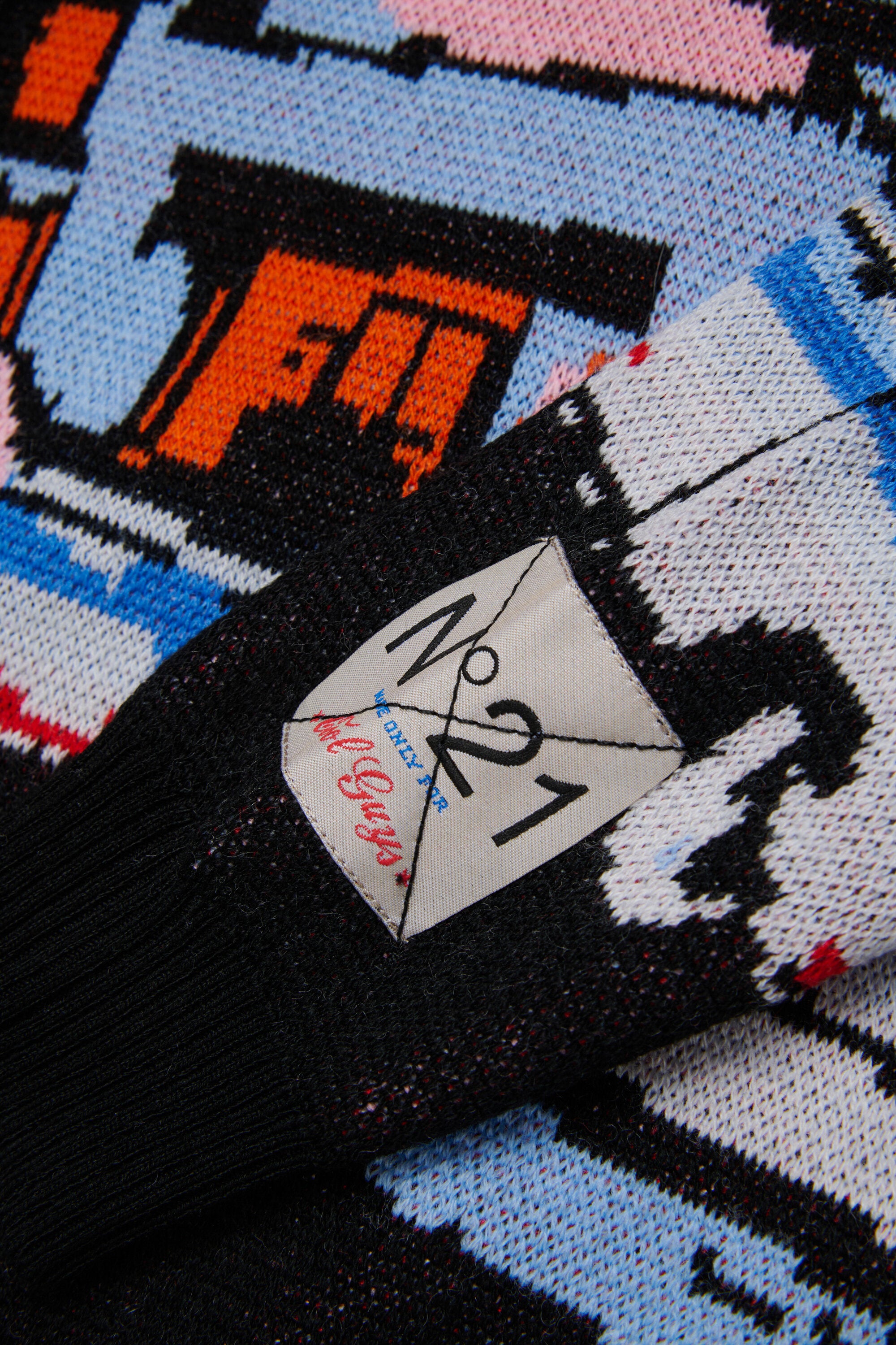 Crew-neck pullover with logo