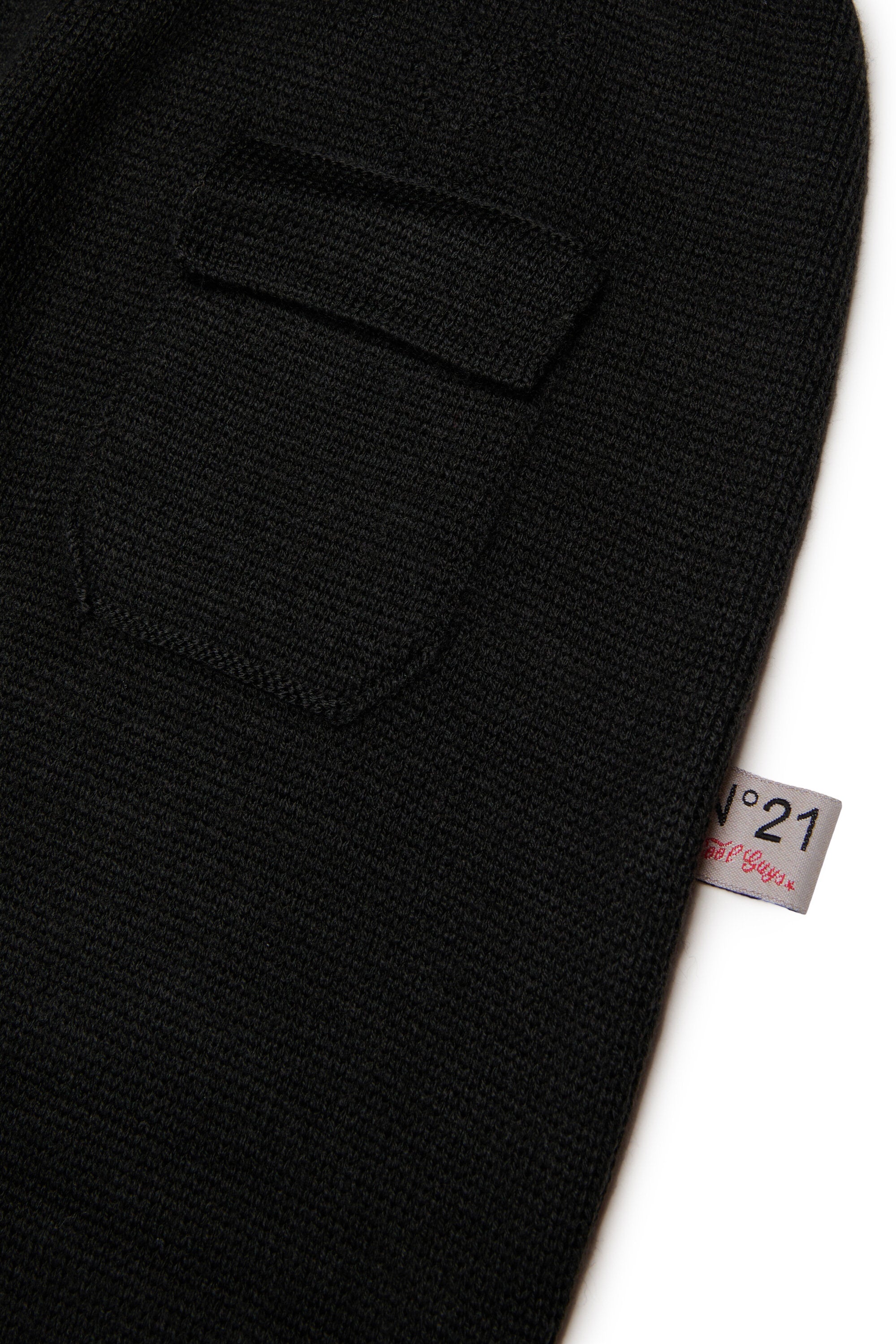 Ribbed knit flare pants