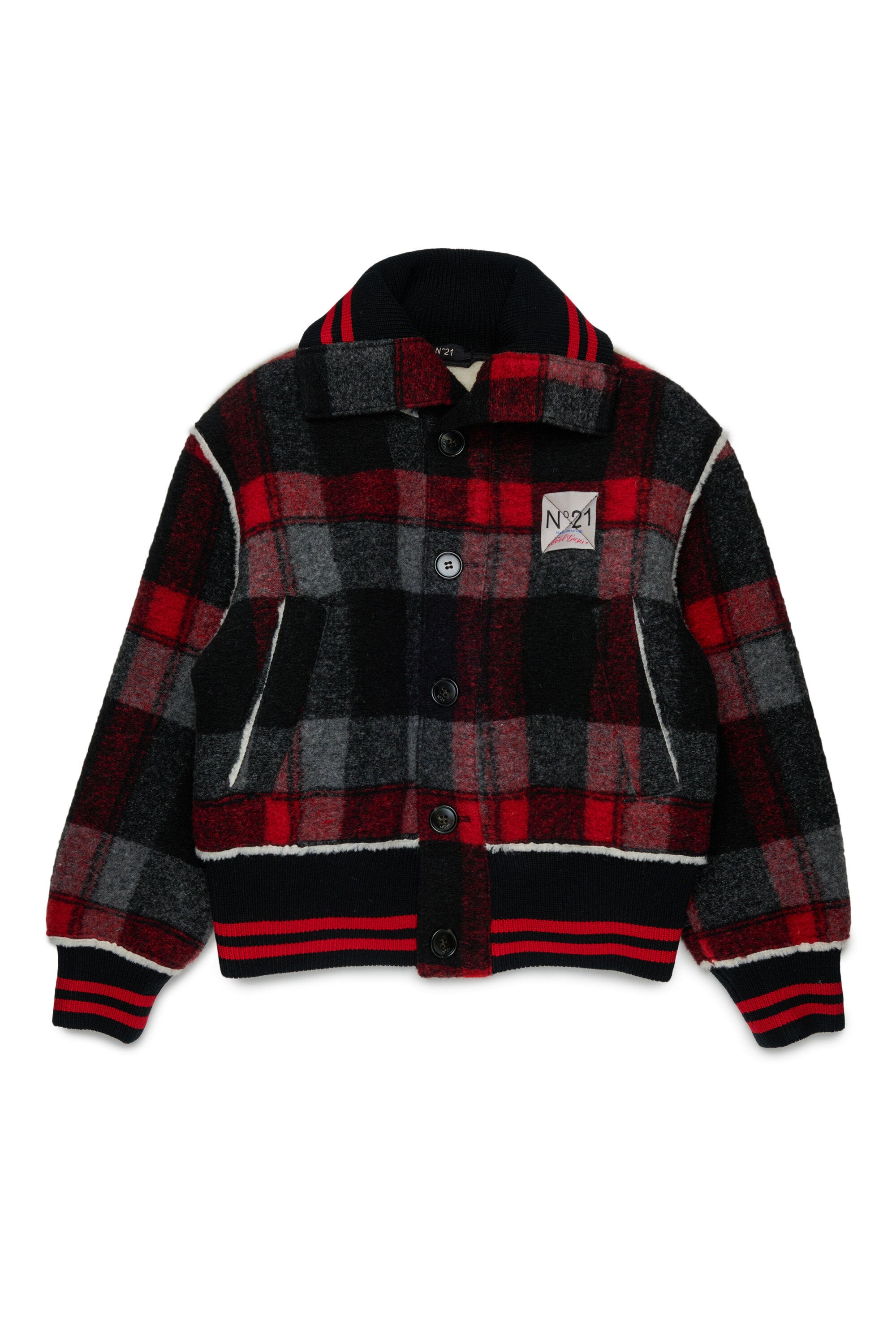 Bomber jacket with logo