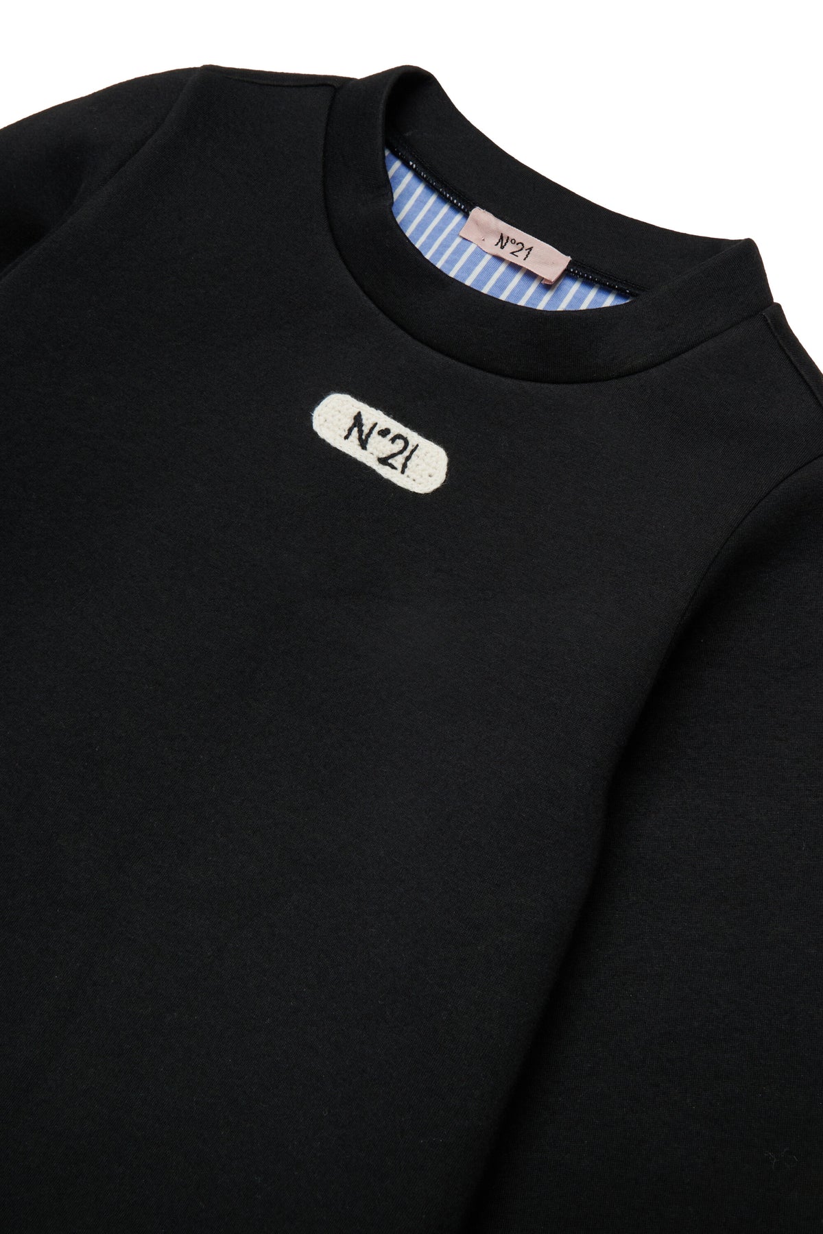 Crew-neck sweatshirt with logo
