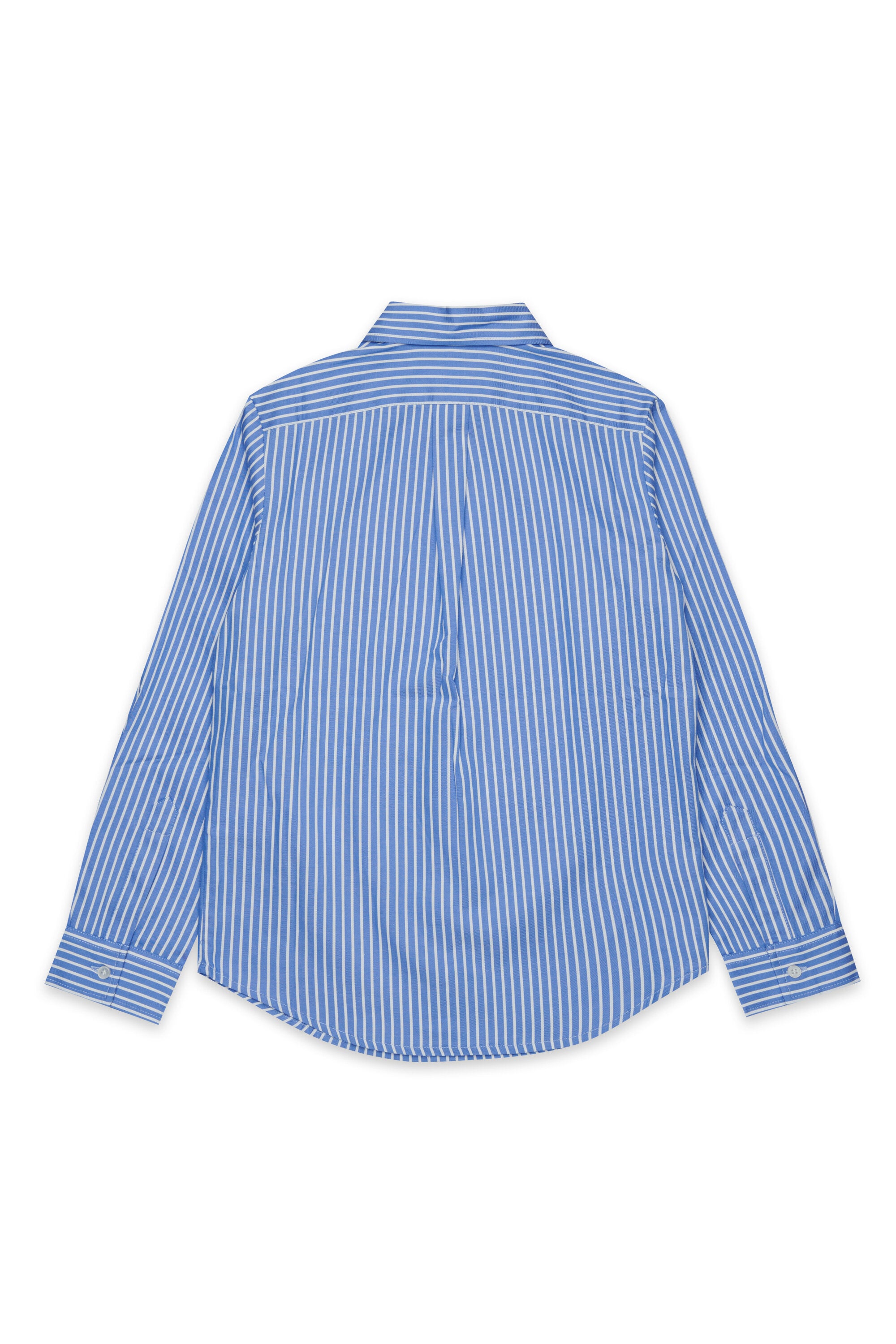 Striped shirt with logo