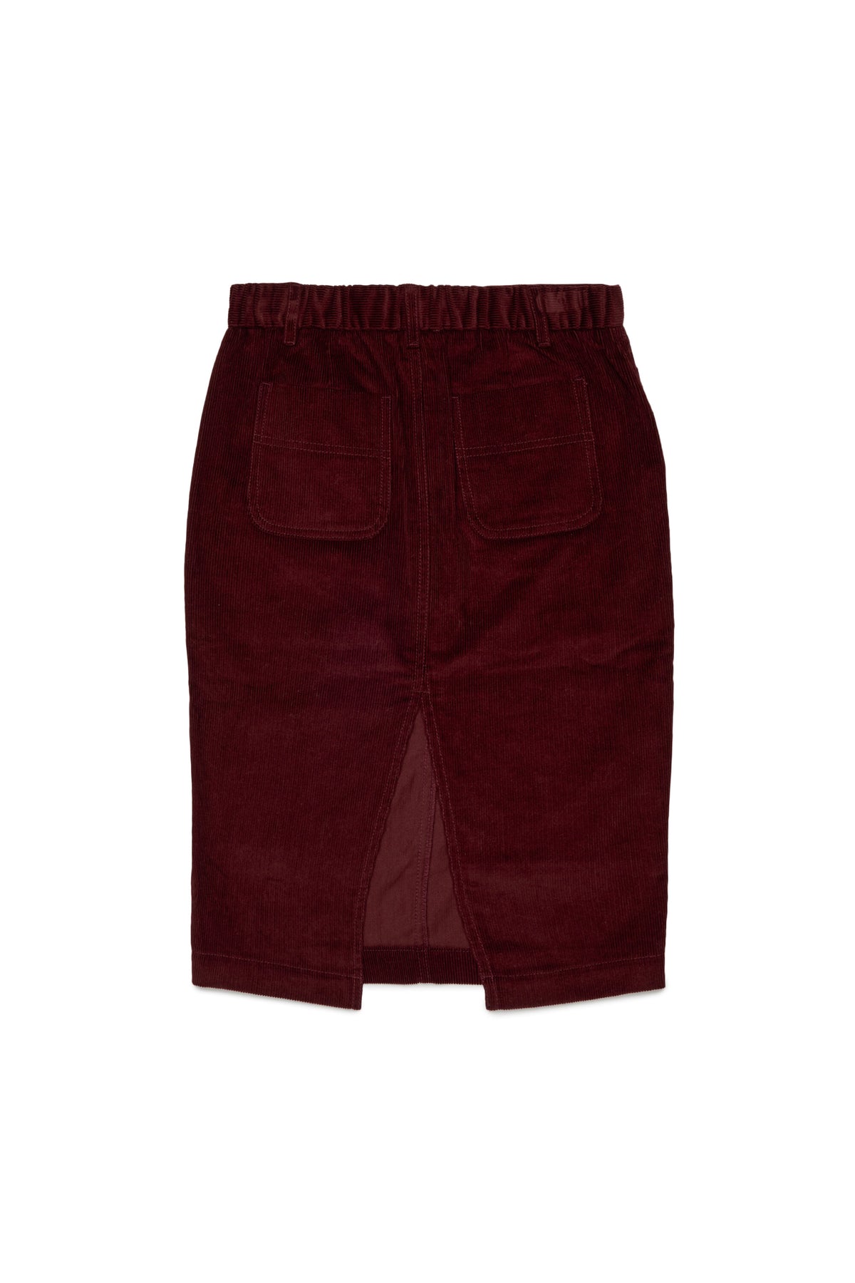 Midi skirt with logo