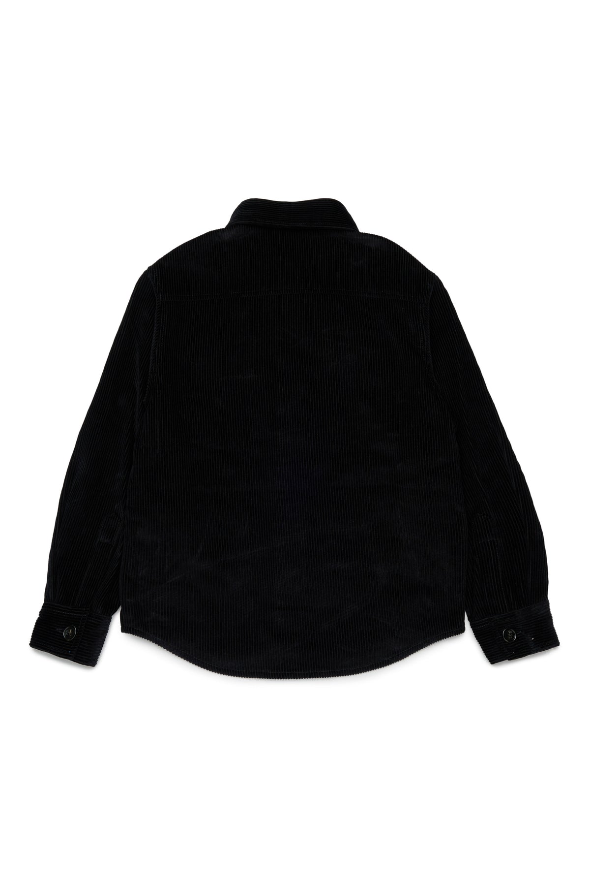 Corduroy shirt with logo