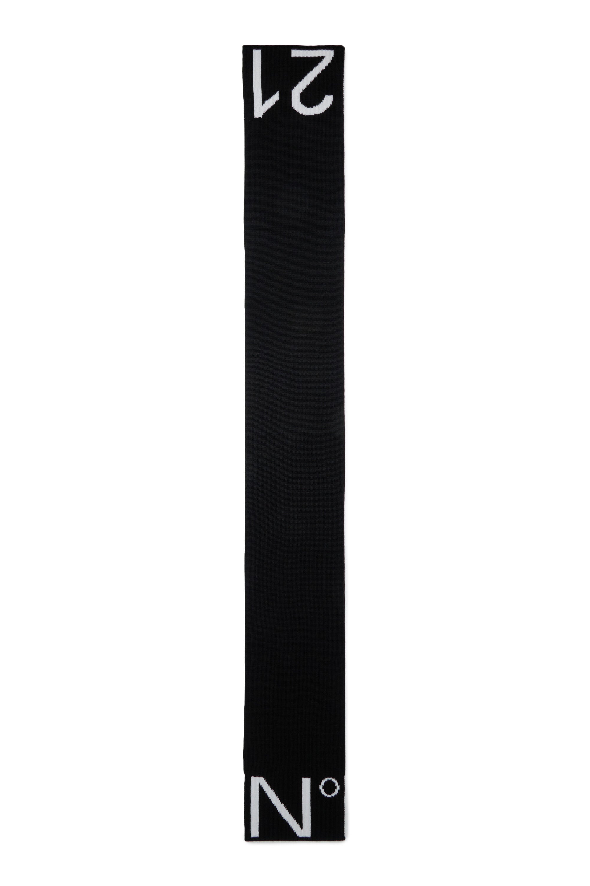 Scarf with logo