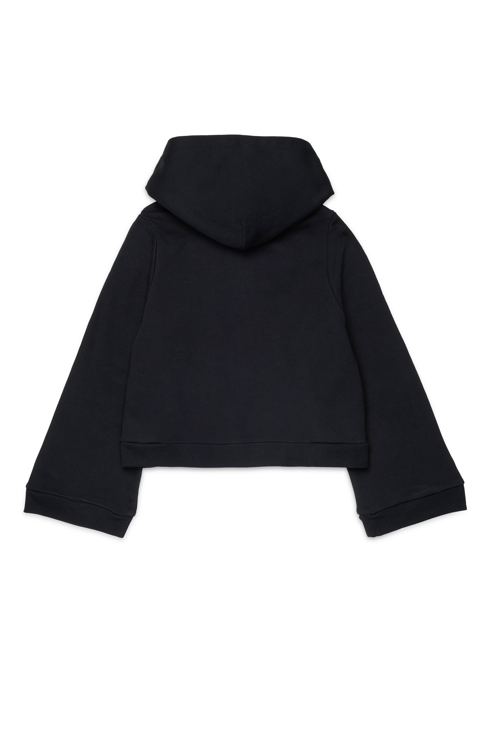 Zip-up sweatshirt with logo
