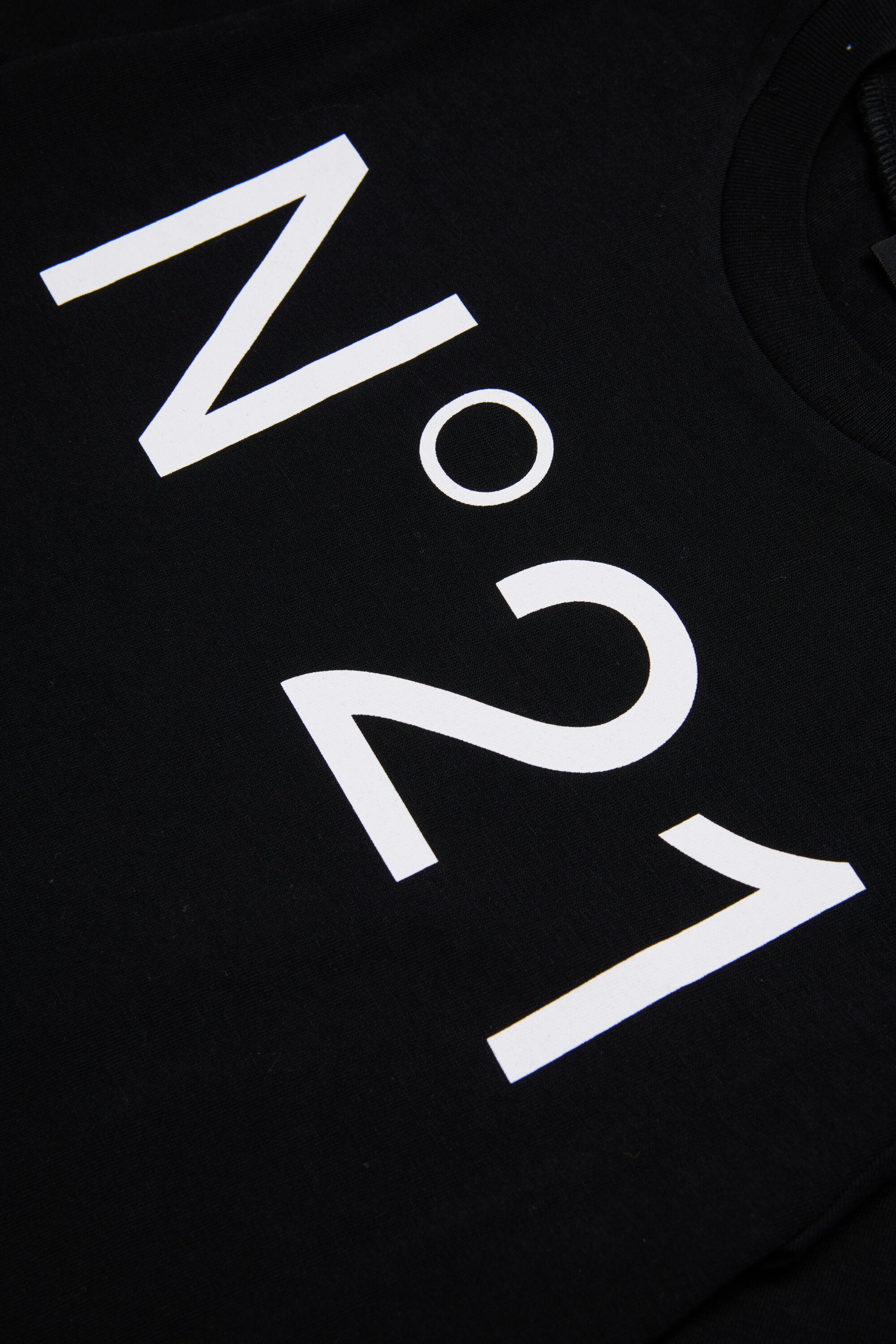 T-shirt in jersey with logo