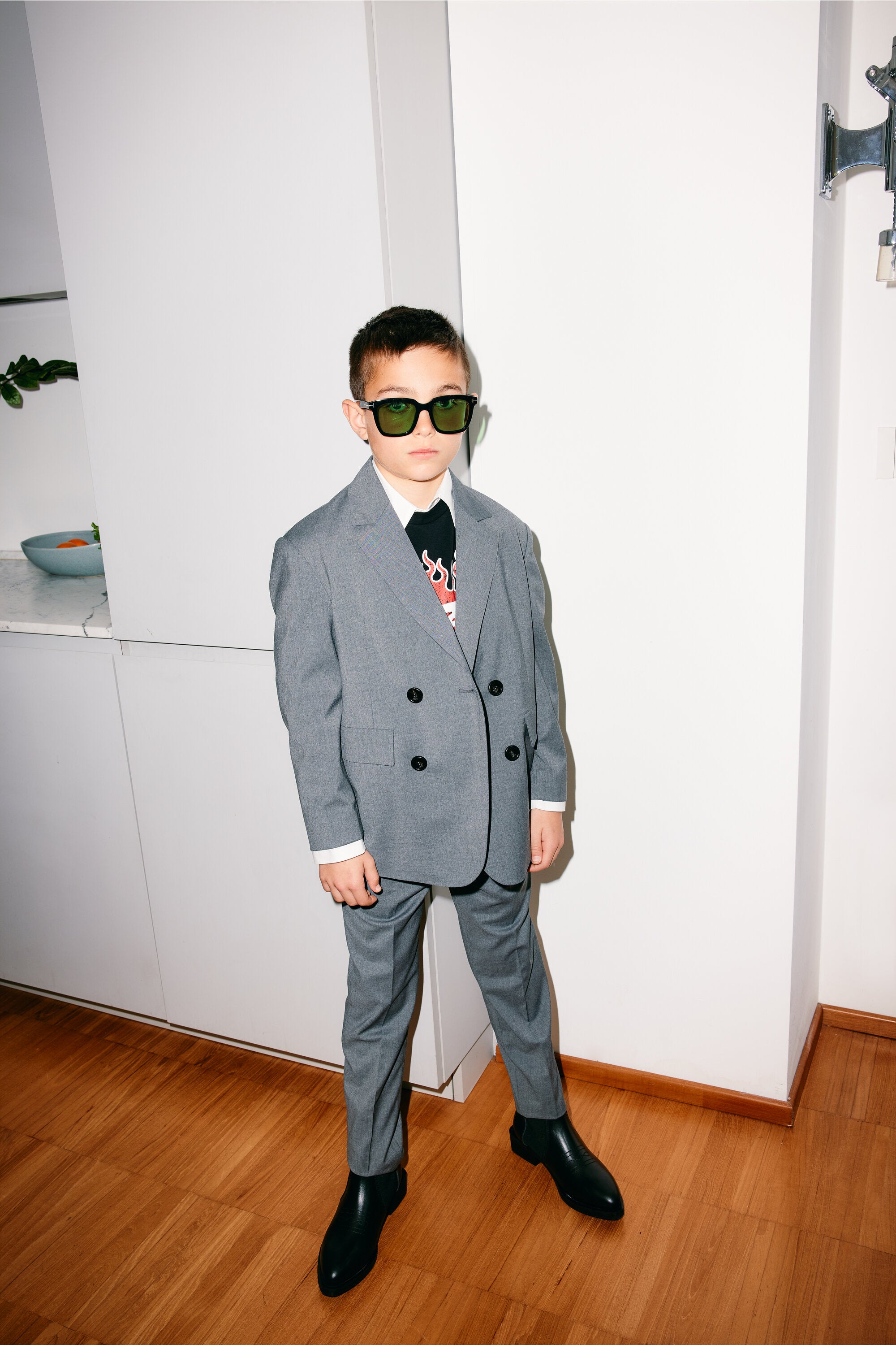 Formal cool wool pants