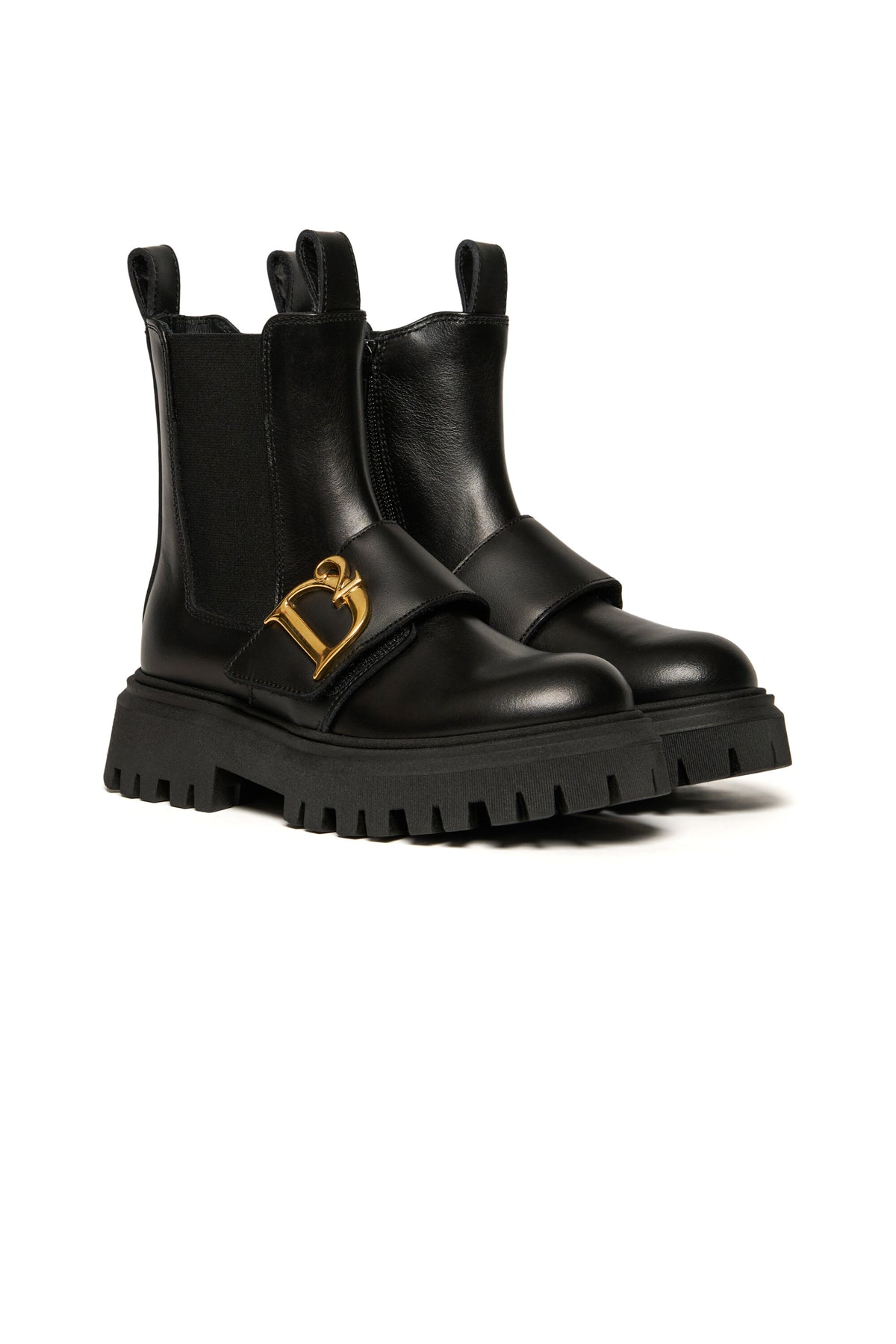 Leather Chelsea Statement boots