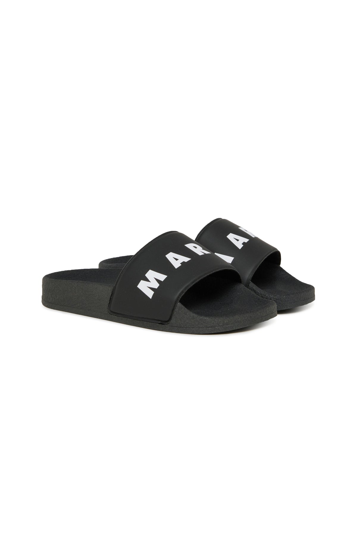Branded slide slippers