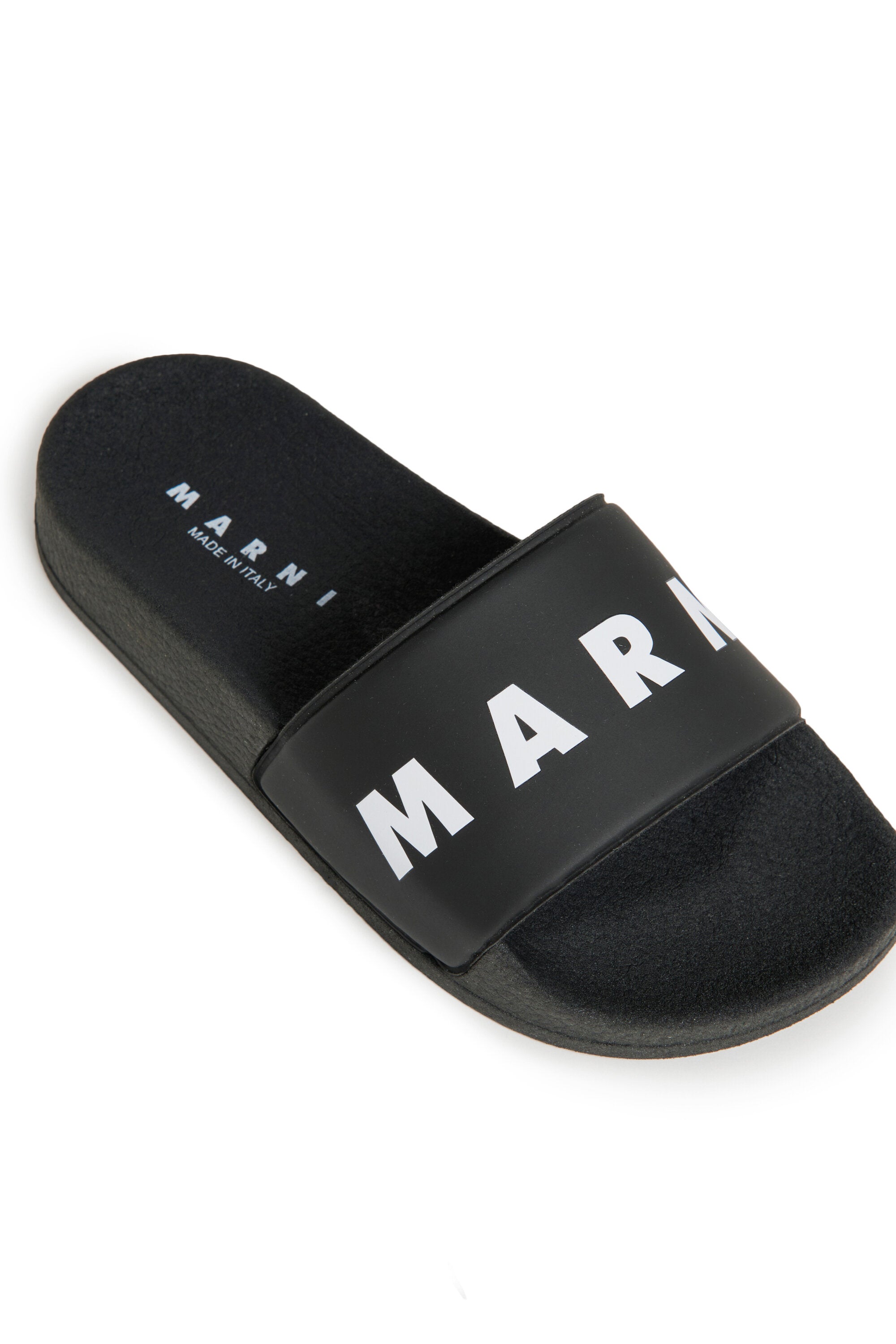 Branded slide slippers