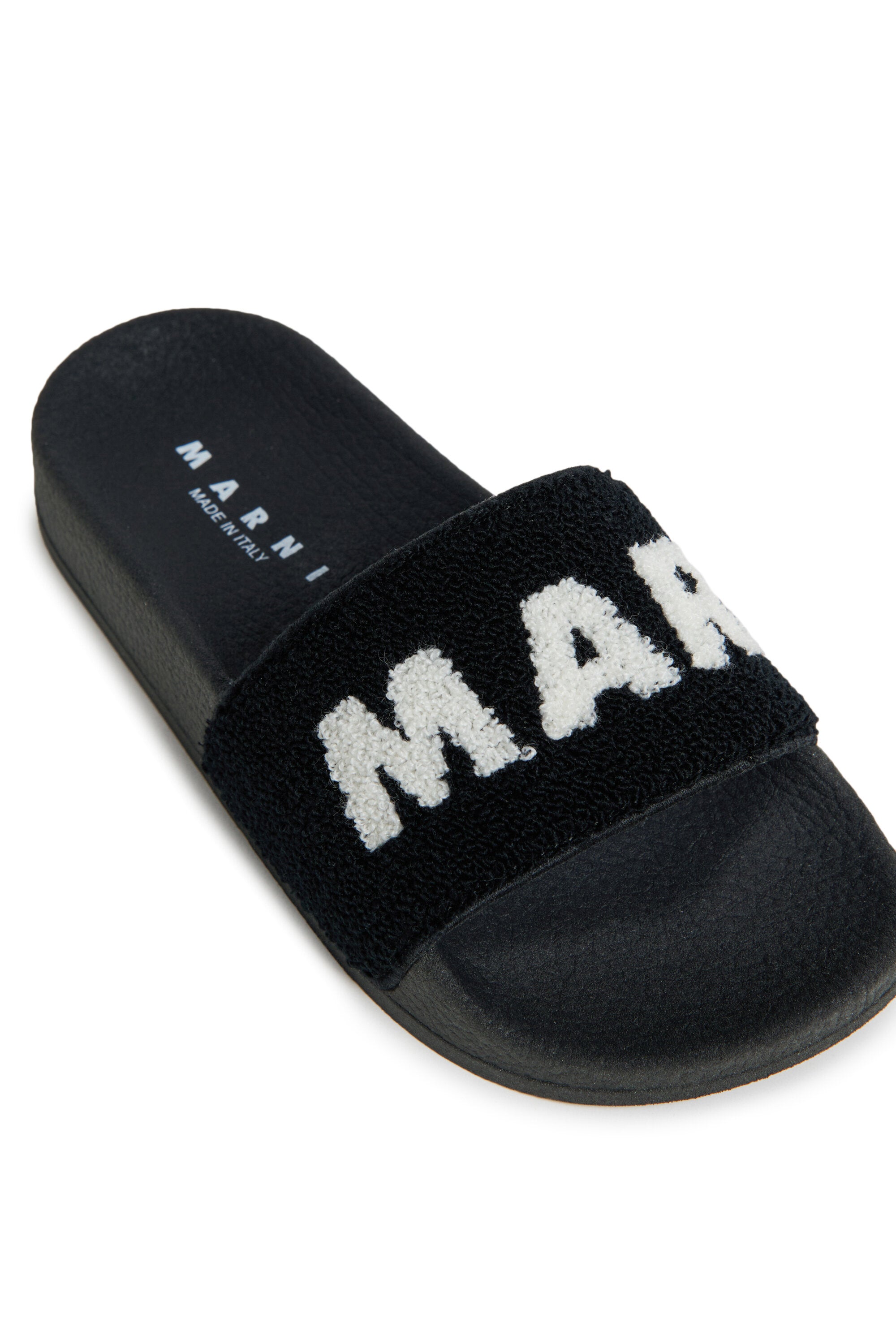 Sponge slide slippers with maxi logo