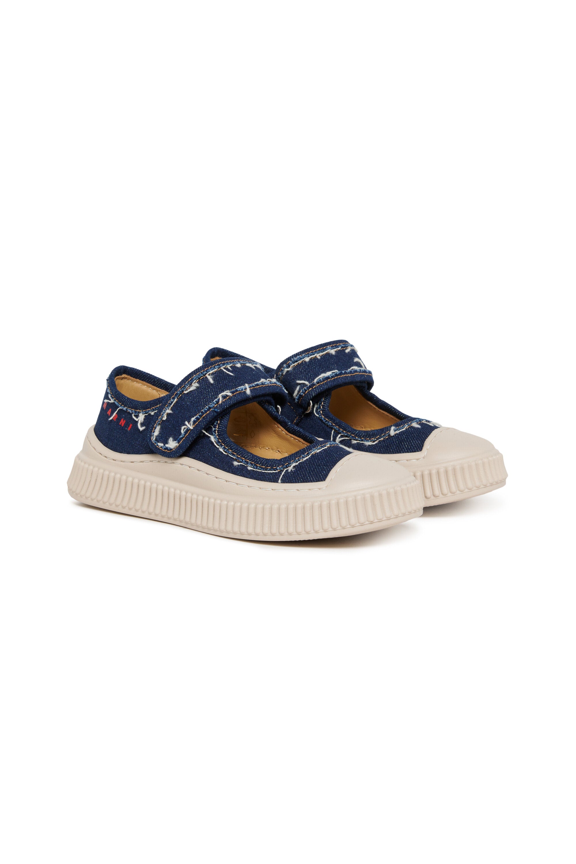 Mary Jane Pablo denim trainers