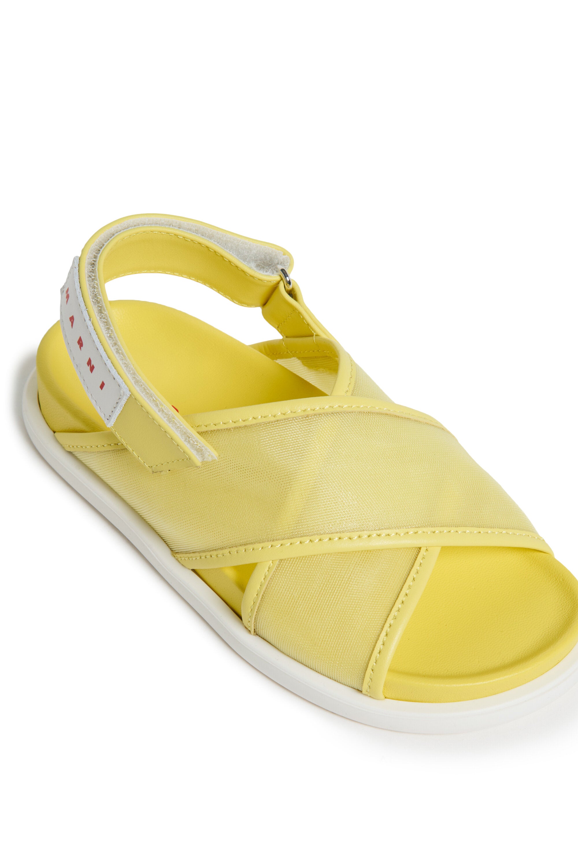 Crossed fussbett sandals