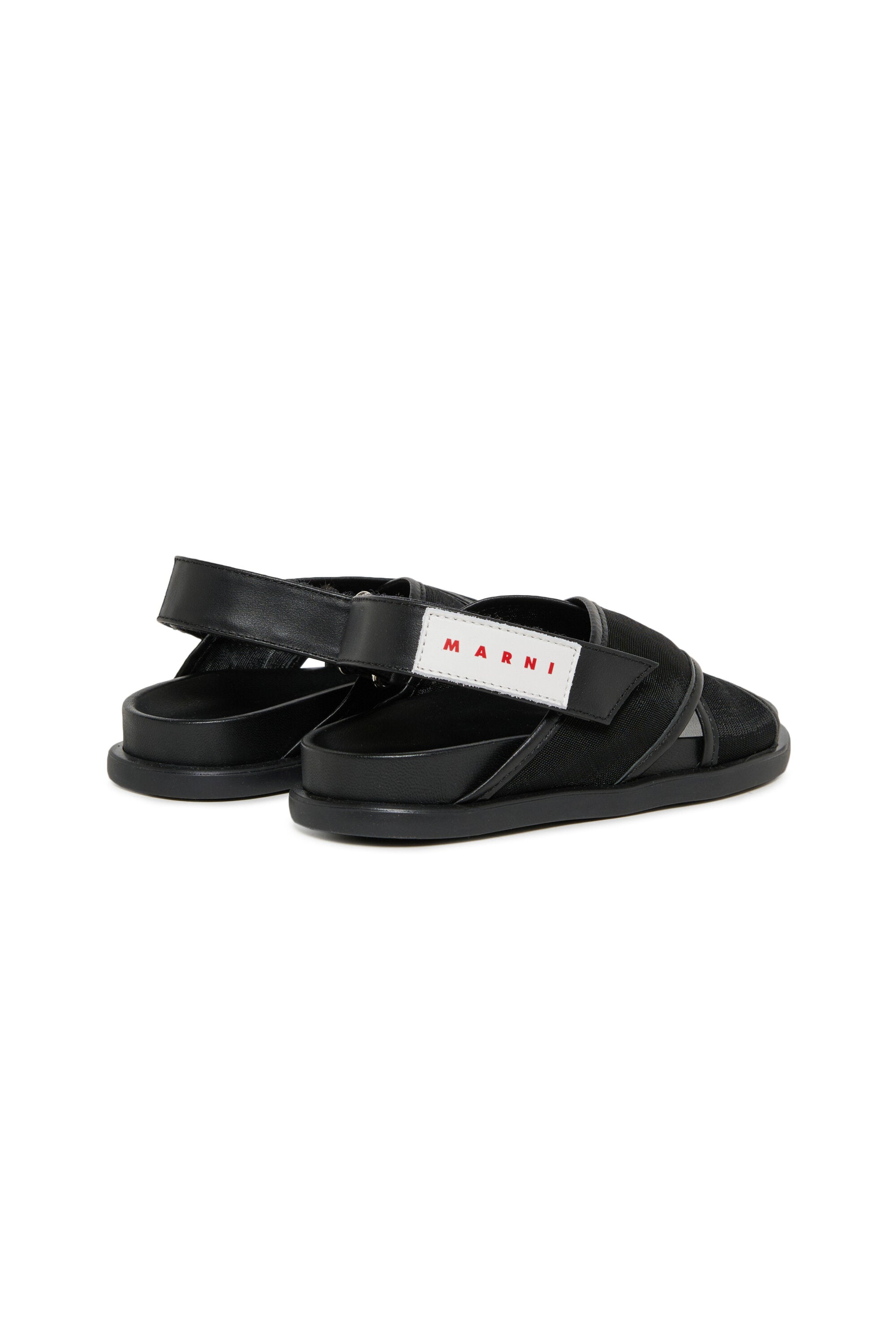 Crossed fussbett sandals