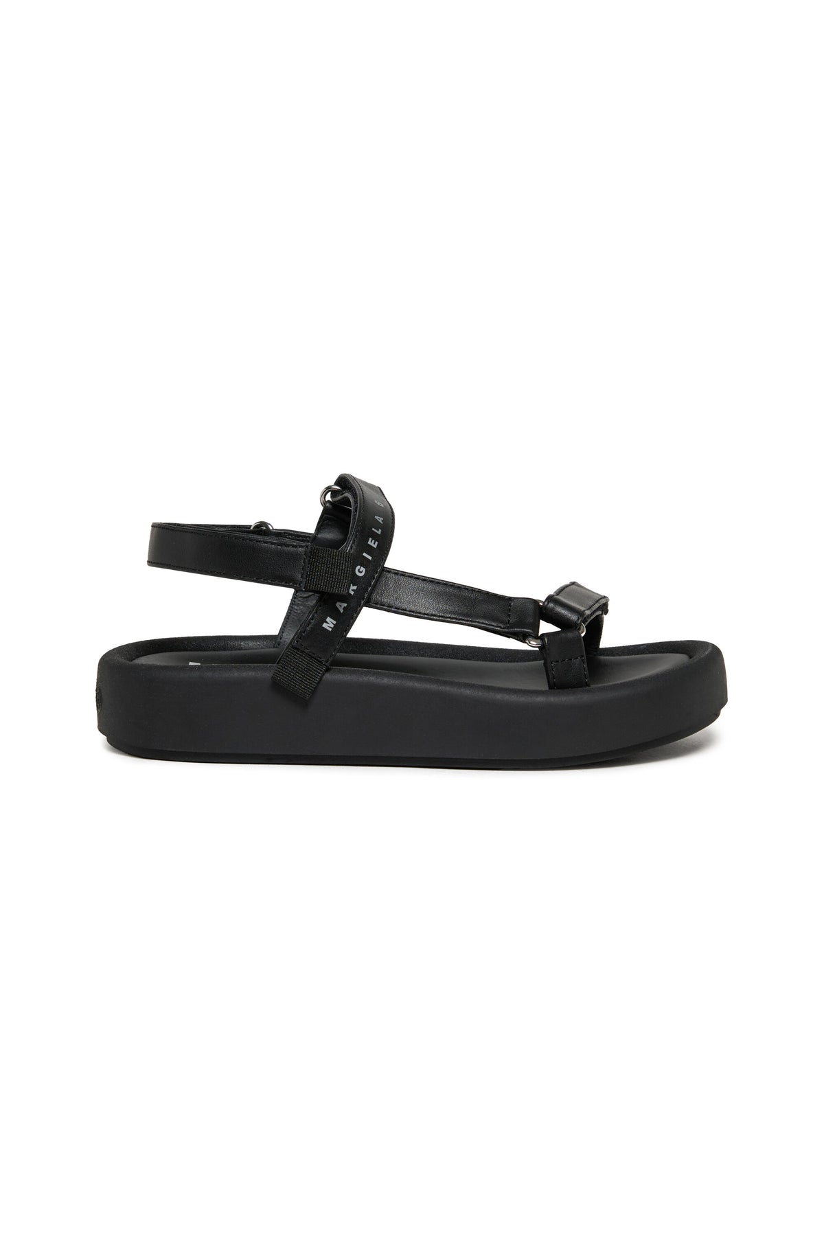 Leather slingback sandals