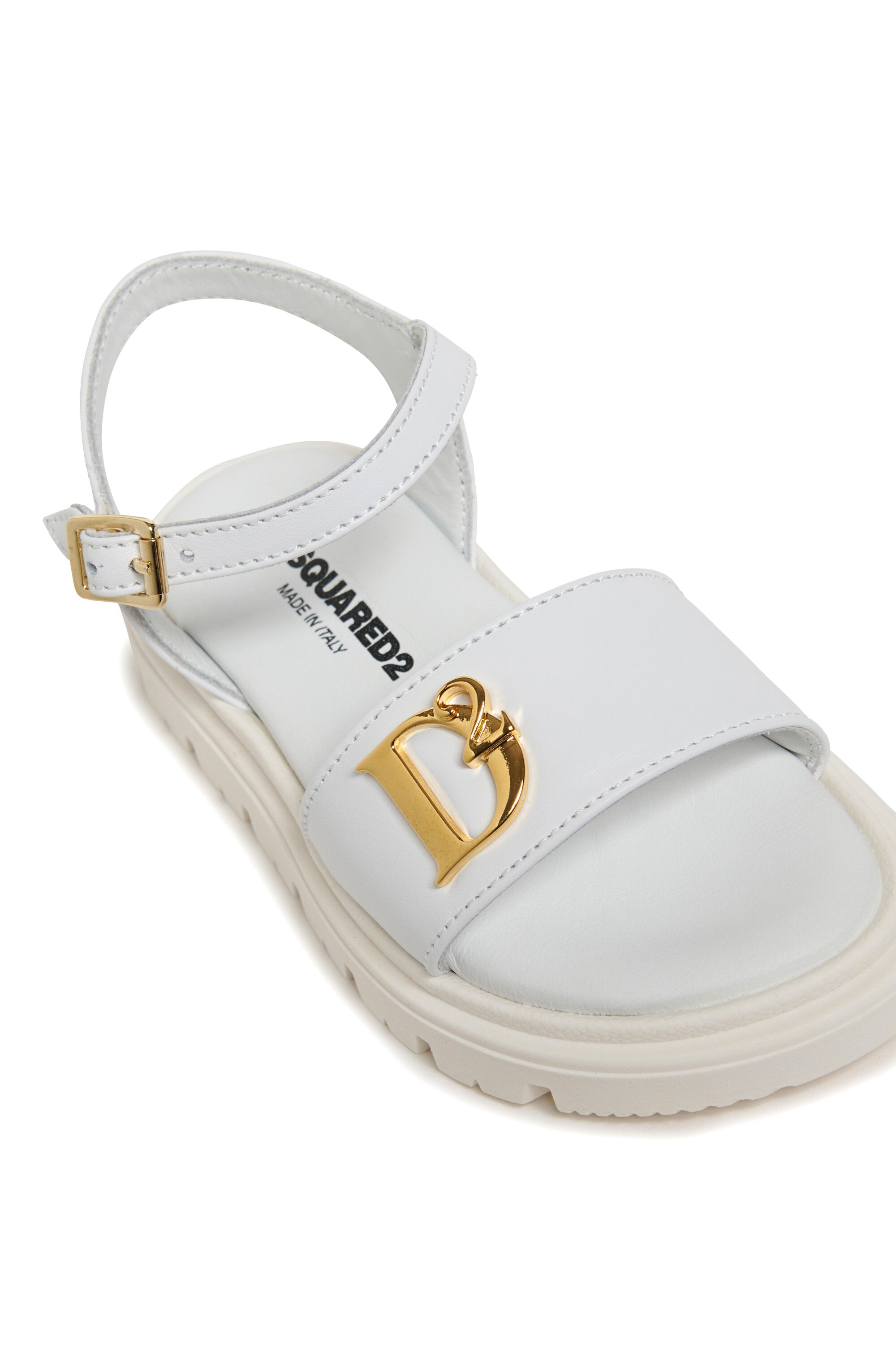 D2 Statement leather platform sandals