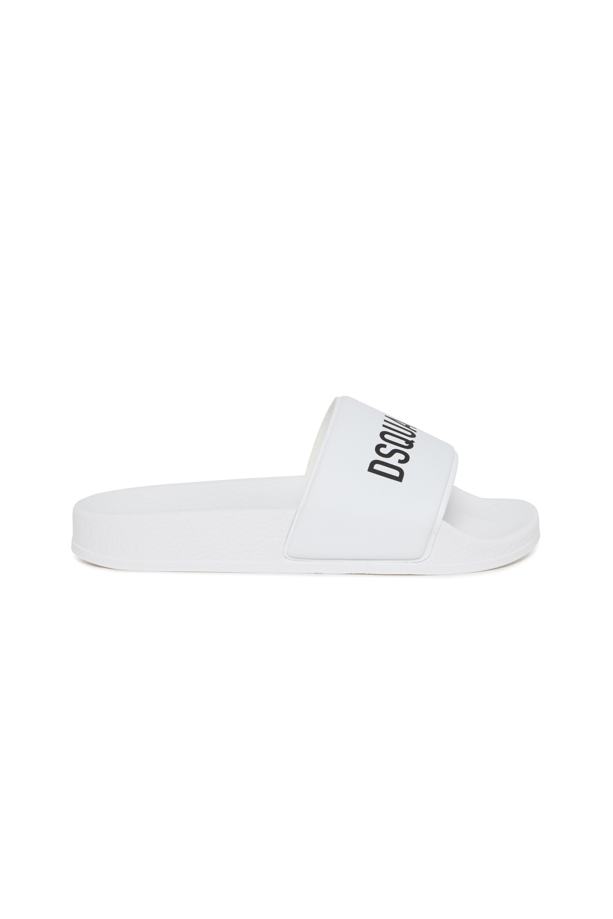 Slide slippers with logo