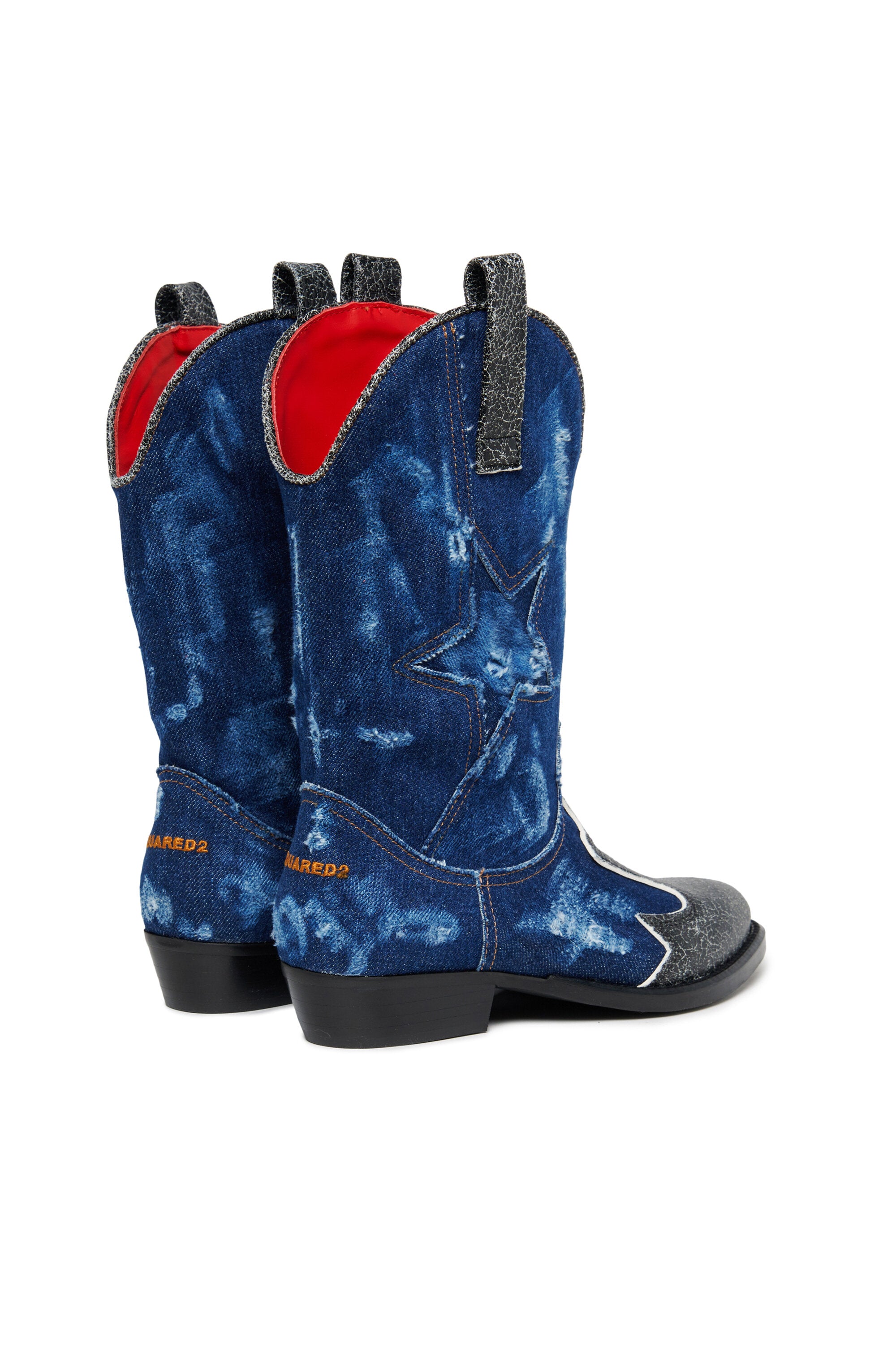 Super Star denim Texan boots