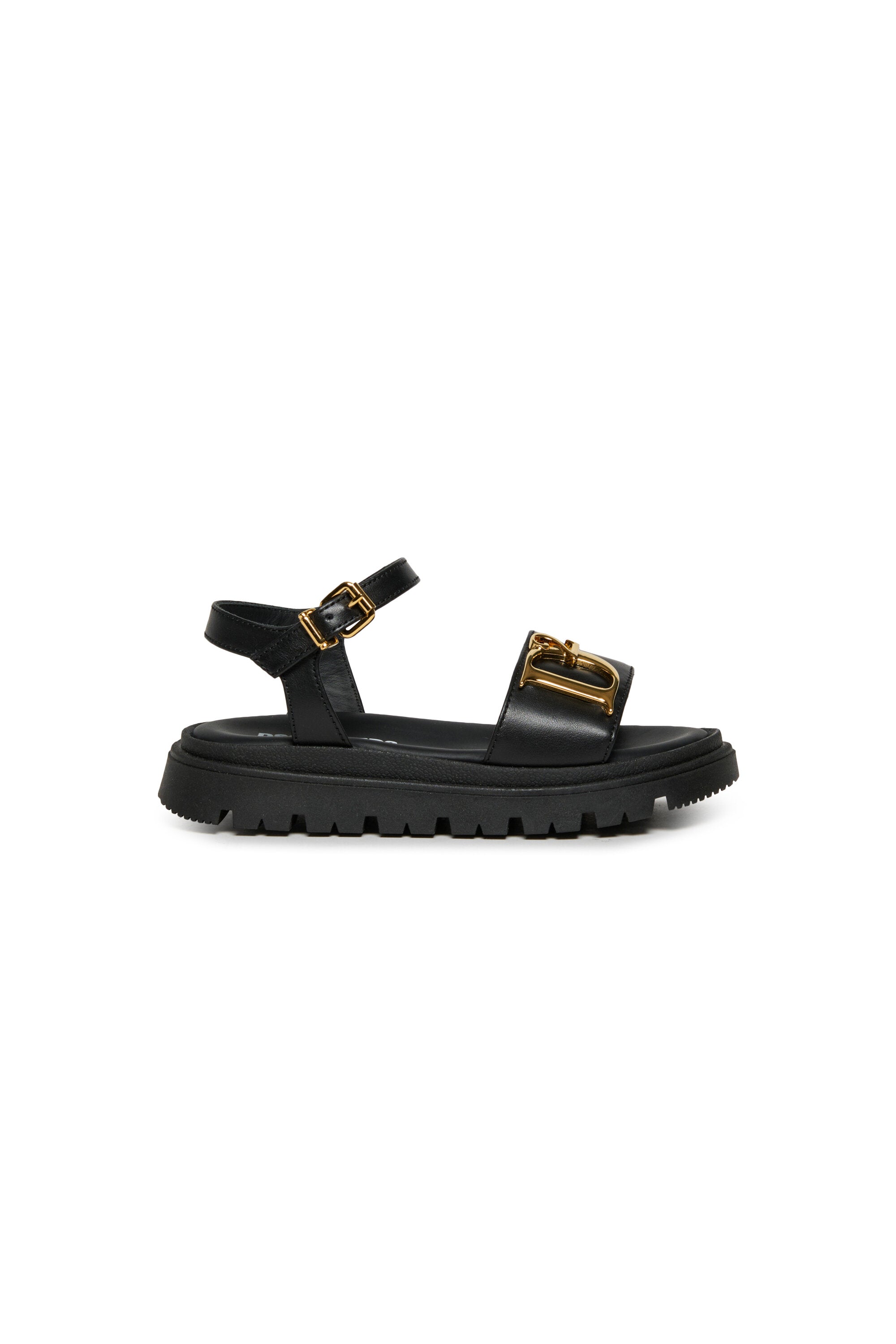 D2 Statement leather platform sandals
