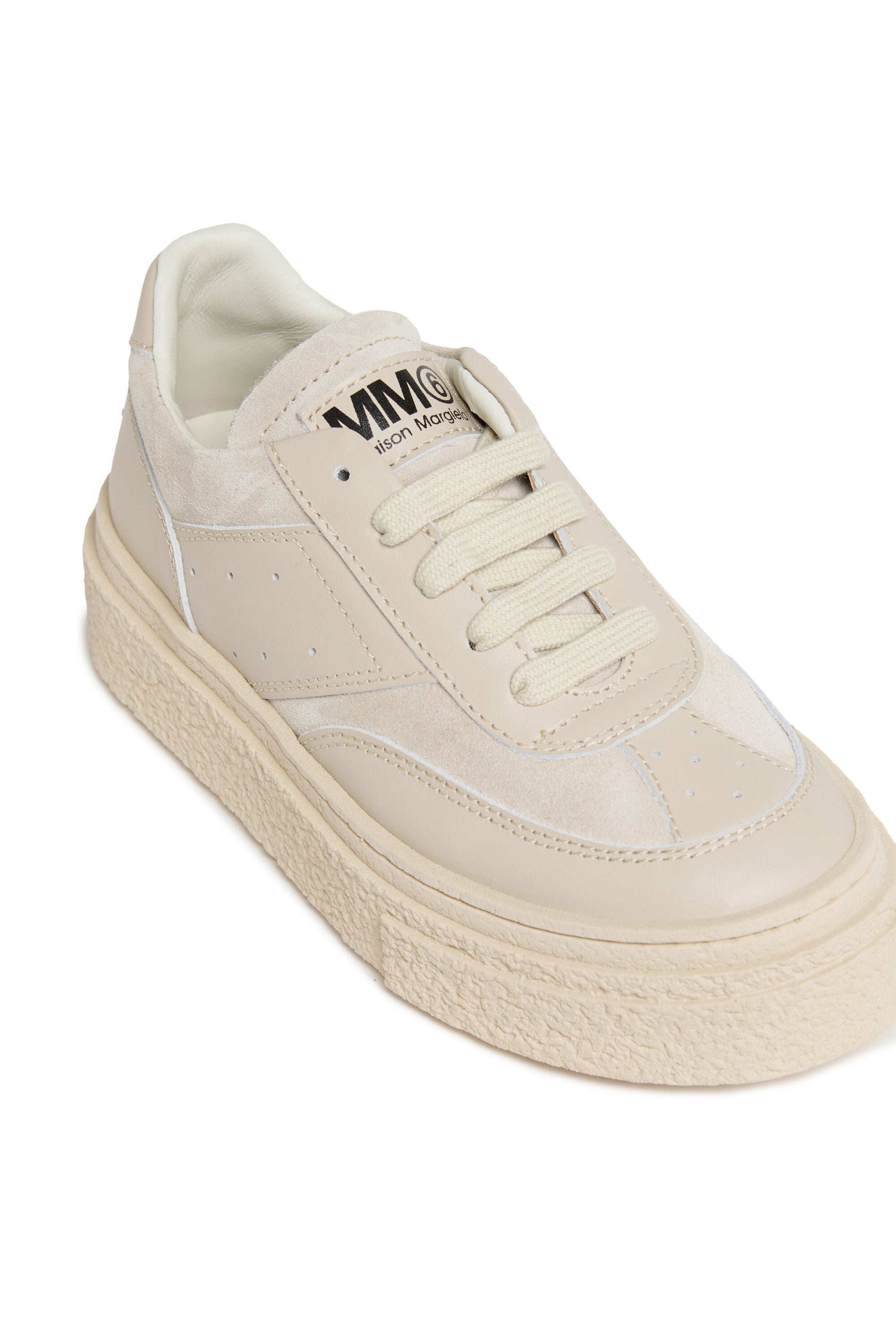 Gambetta leather low top trainers