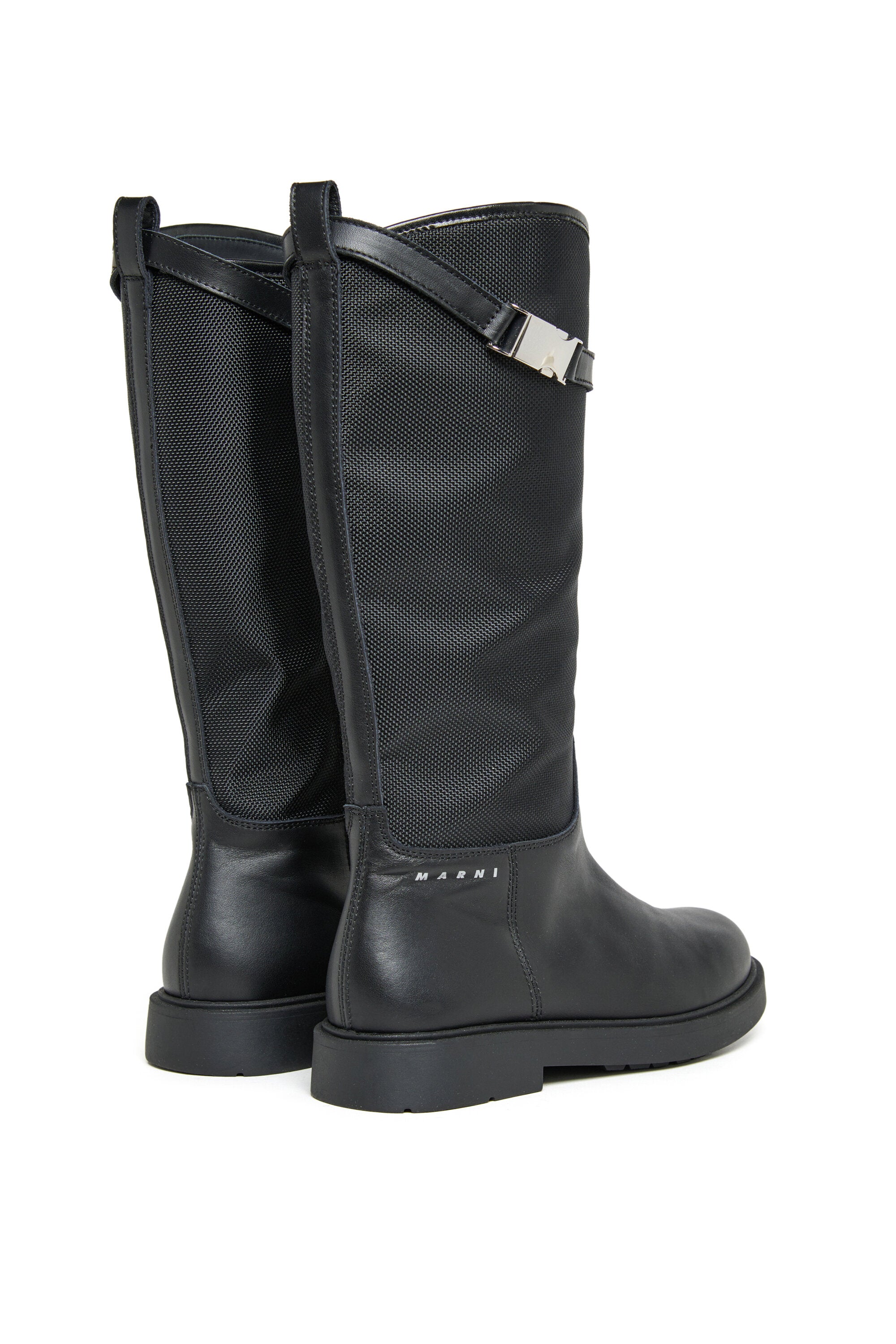 Strap-on ankle boots