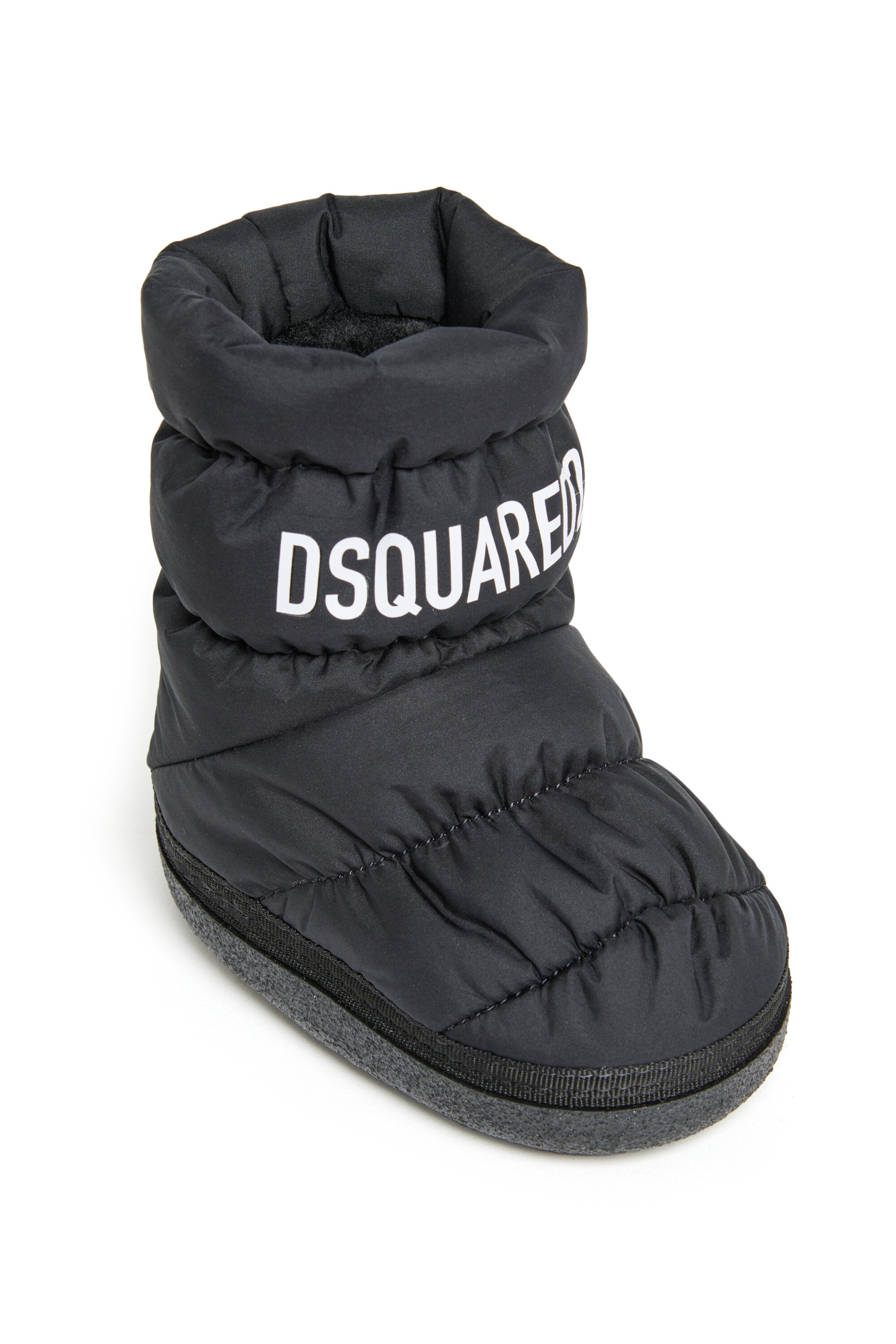 Tall logo snow boots