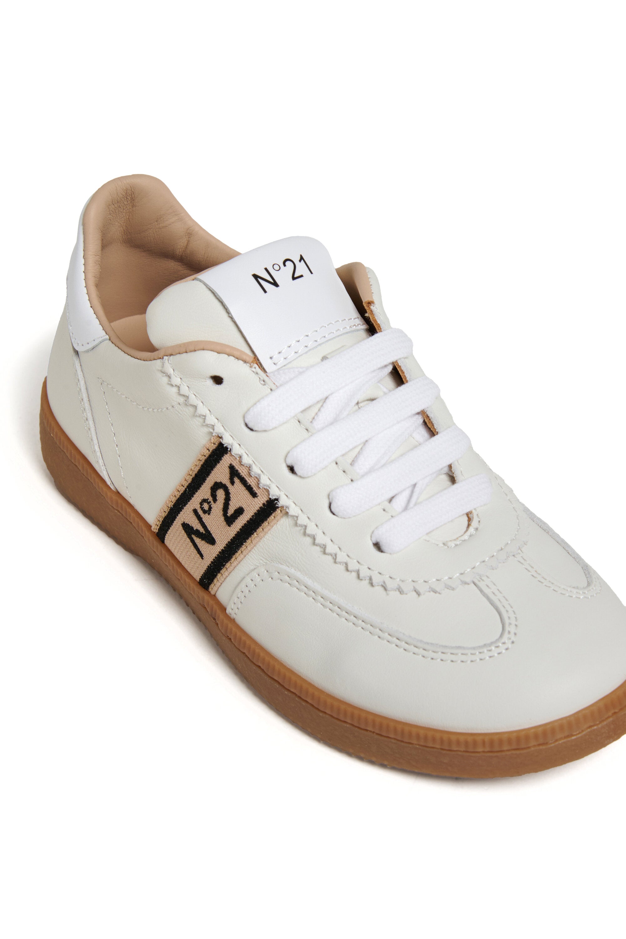 Sneakers with logo