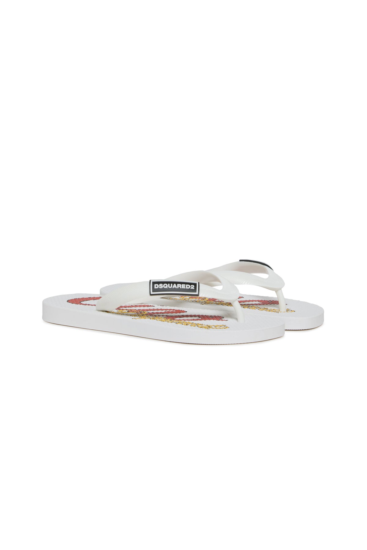 Flip-flops with logo