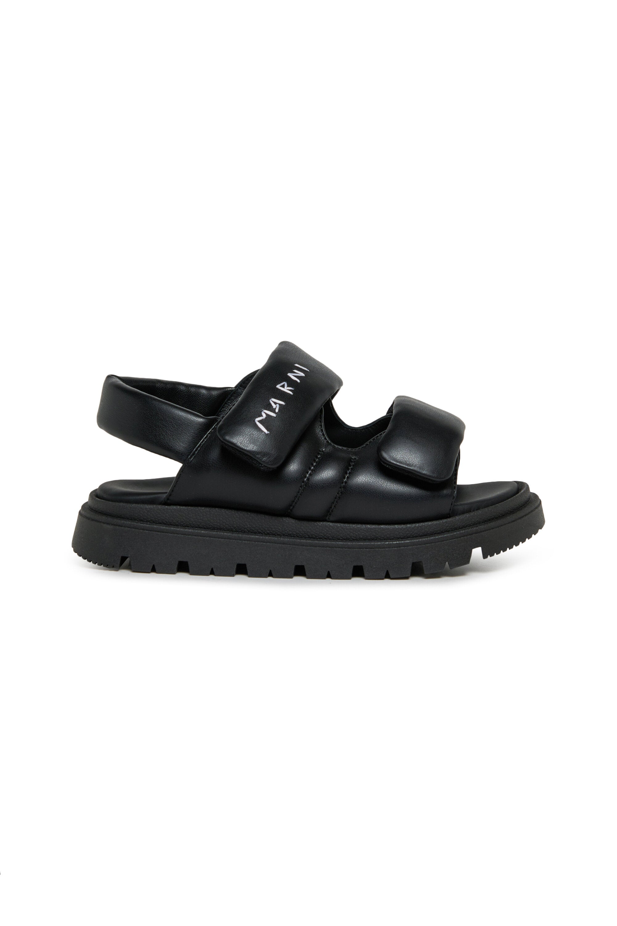 Sporty sandals with logo