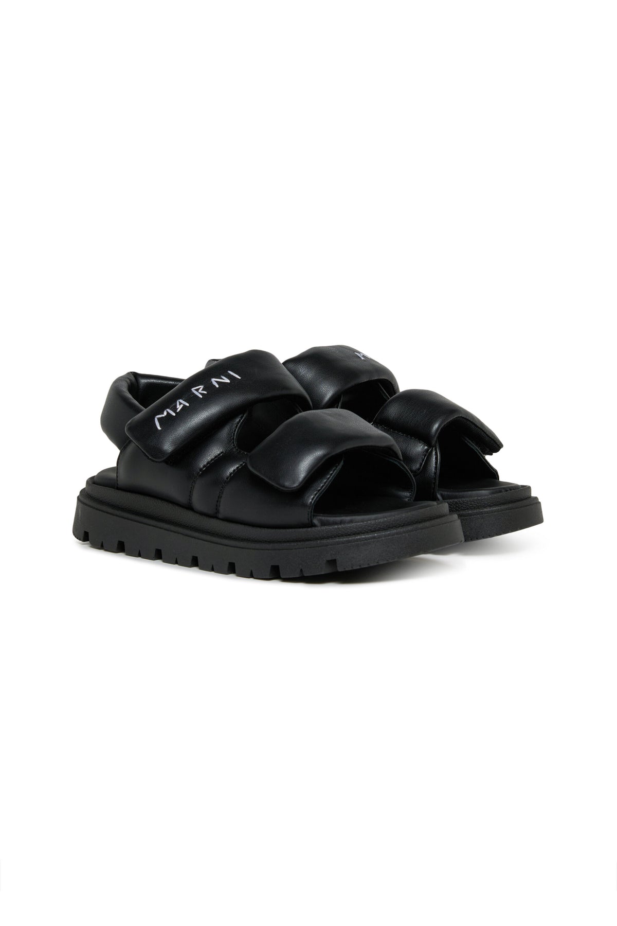 Sporty sandals with logo