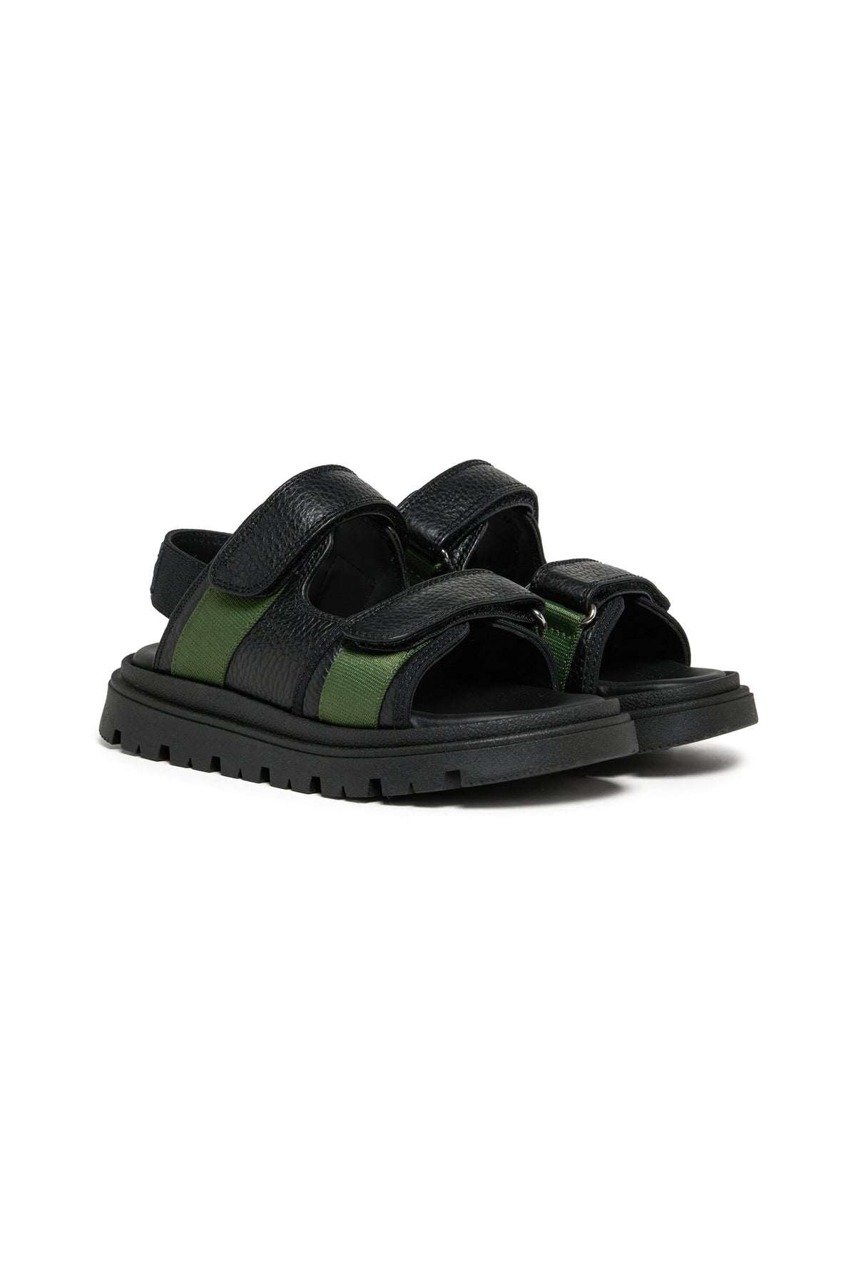 Sporty sandals with logo