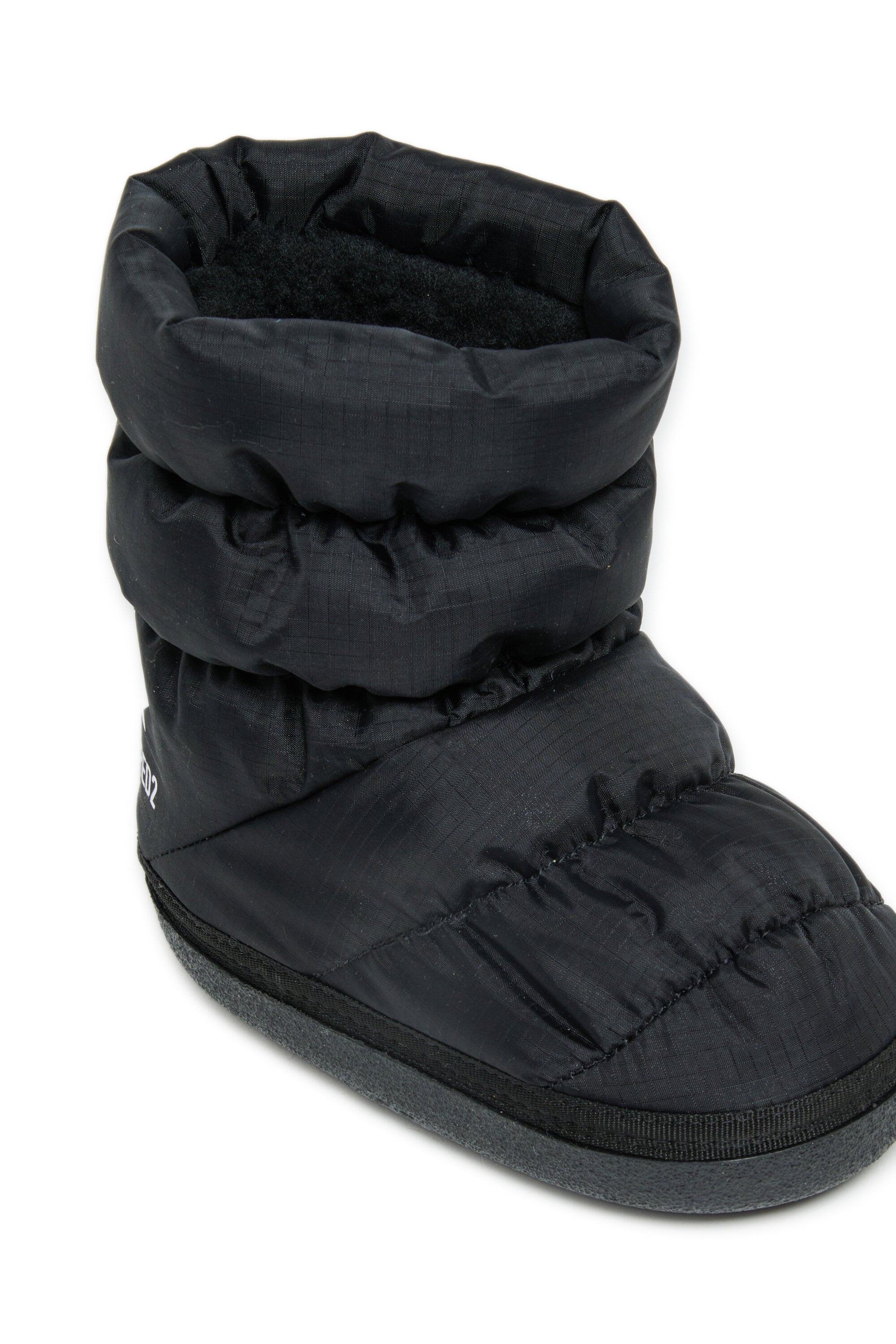 Padded snow boots with logo
