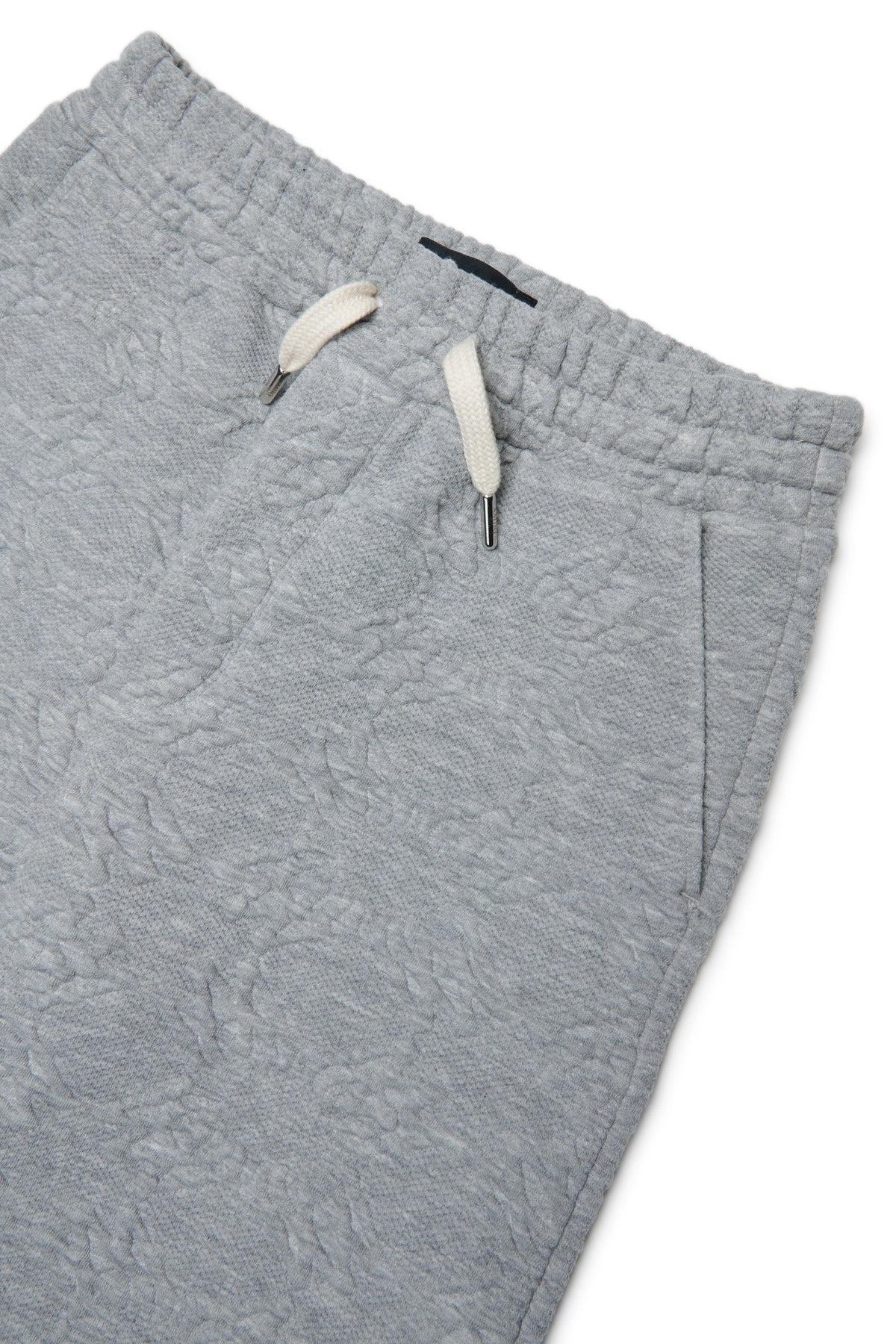 Sweatpants in jacquard fabric